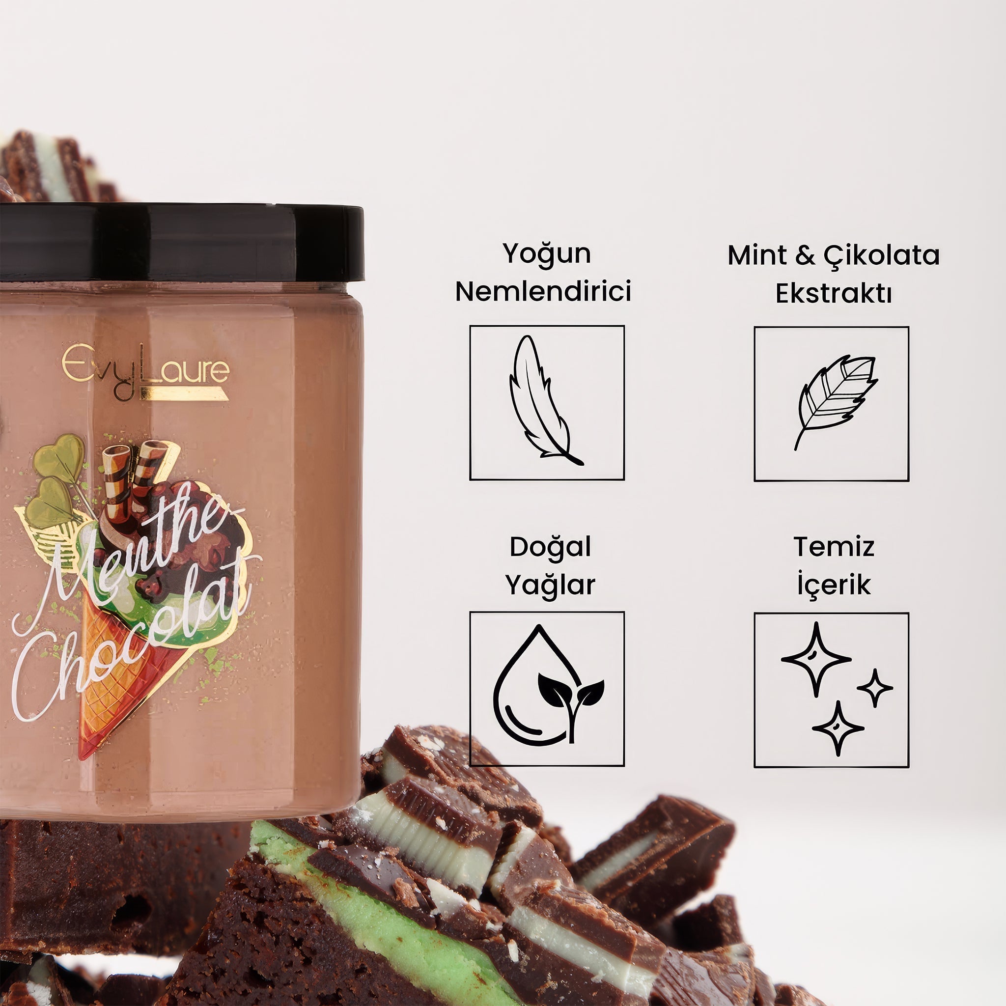 Menthe Chocolat Body Butter | Çikolata & Nane Ekstraktlı