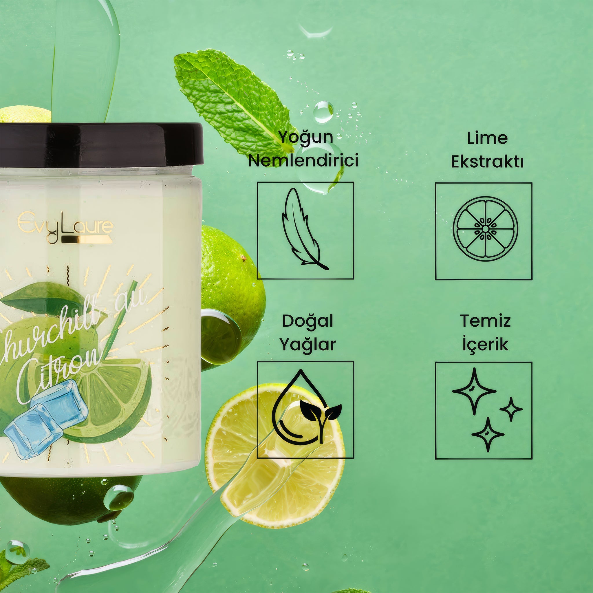 Churchill au Citron Body Butter | Lime Ekstraktlı