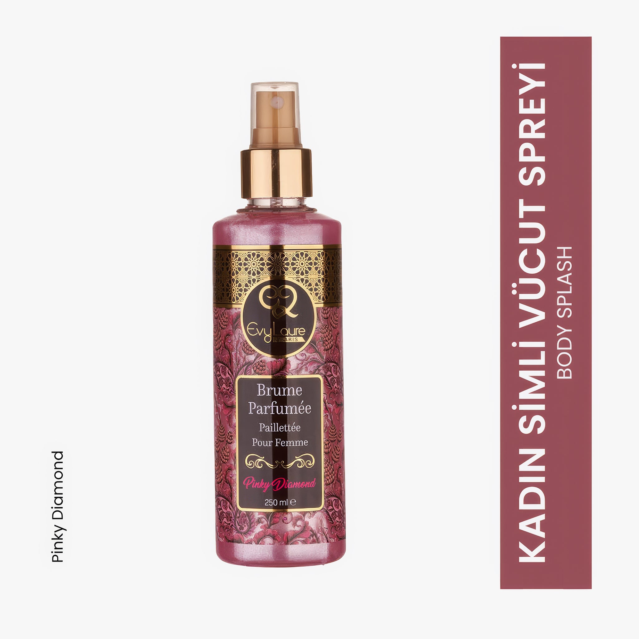 Pinky Diamond Body Splash | Kadın Simli Vücut Parfümü