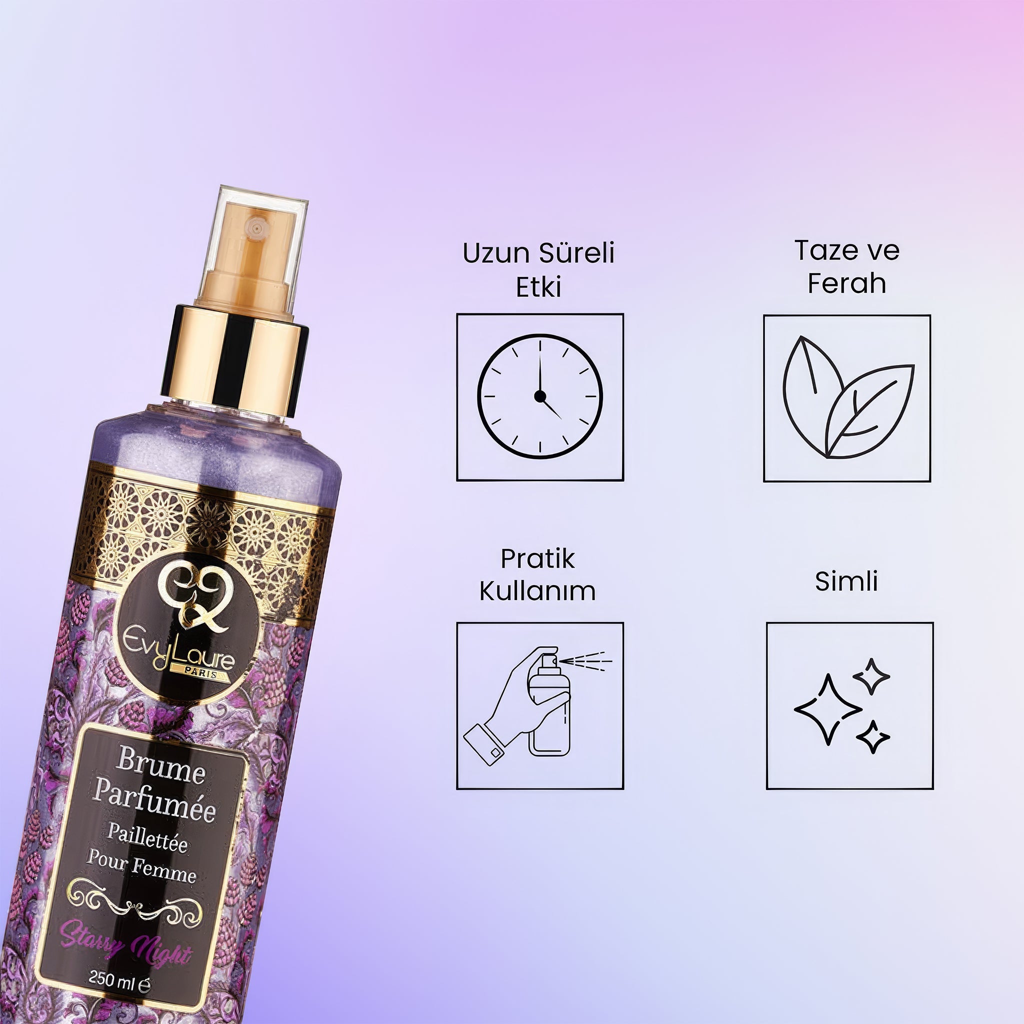 Starry Night Body Splash | Simli Vücut Spreyi
