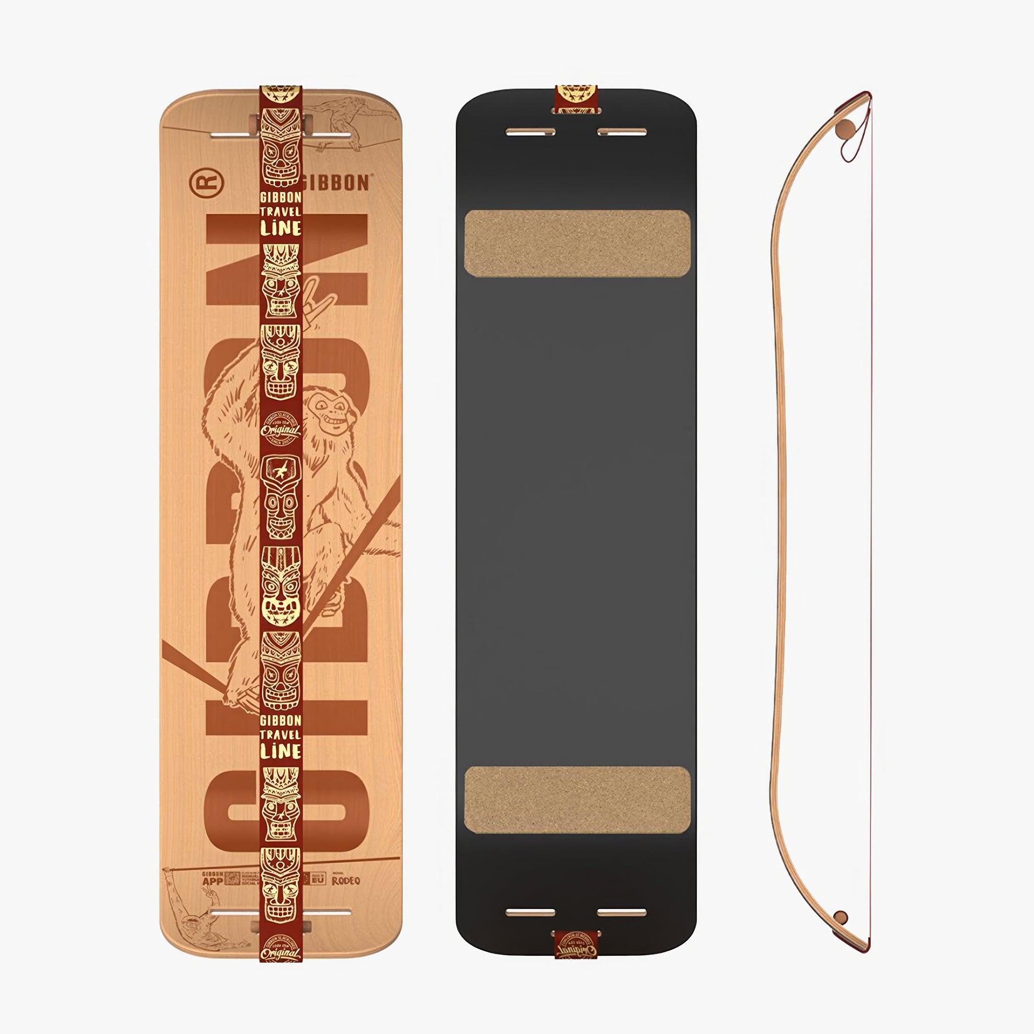 Giboard Set Roots Rocker Travel Denge Tahtası