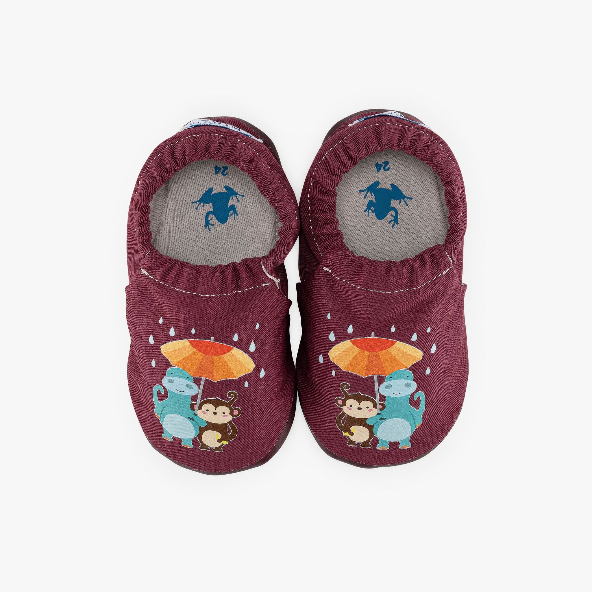 Umbrella Flower Hyper | Mürdüm | Barefoot Akıllı Patik