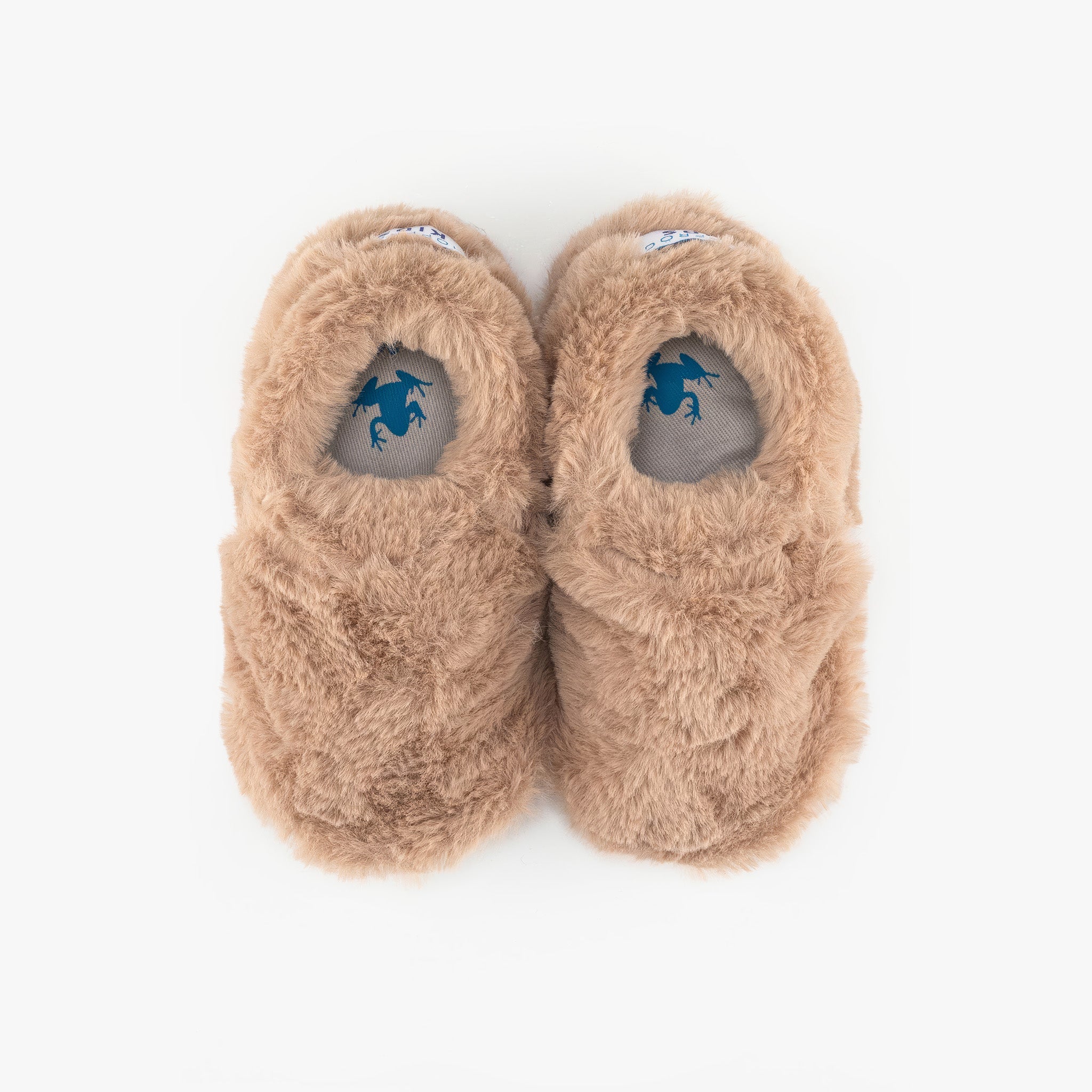 Furry Furry | Bej | Kürk Barefoot Patik