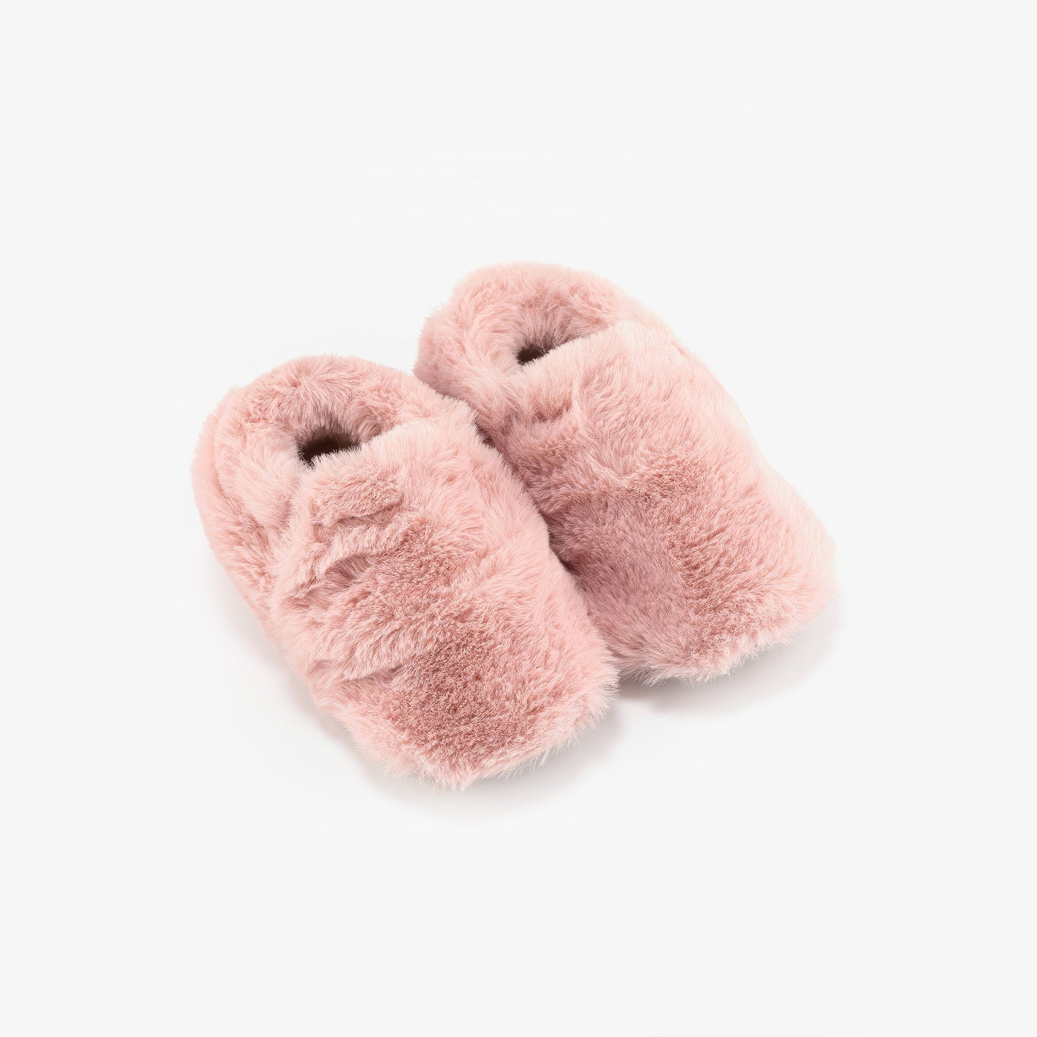 Furry Furry | Pembe | Kürk Barefoot Patik