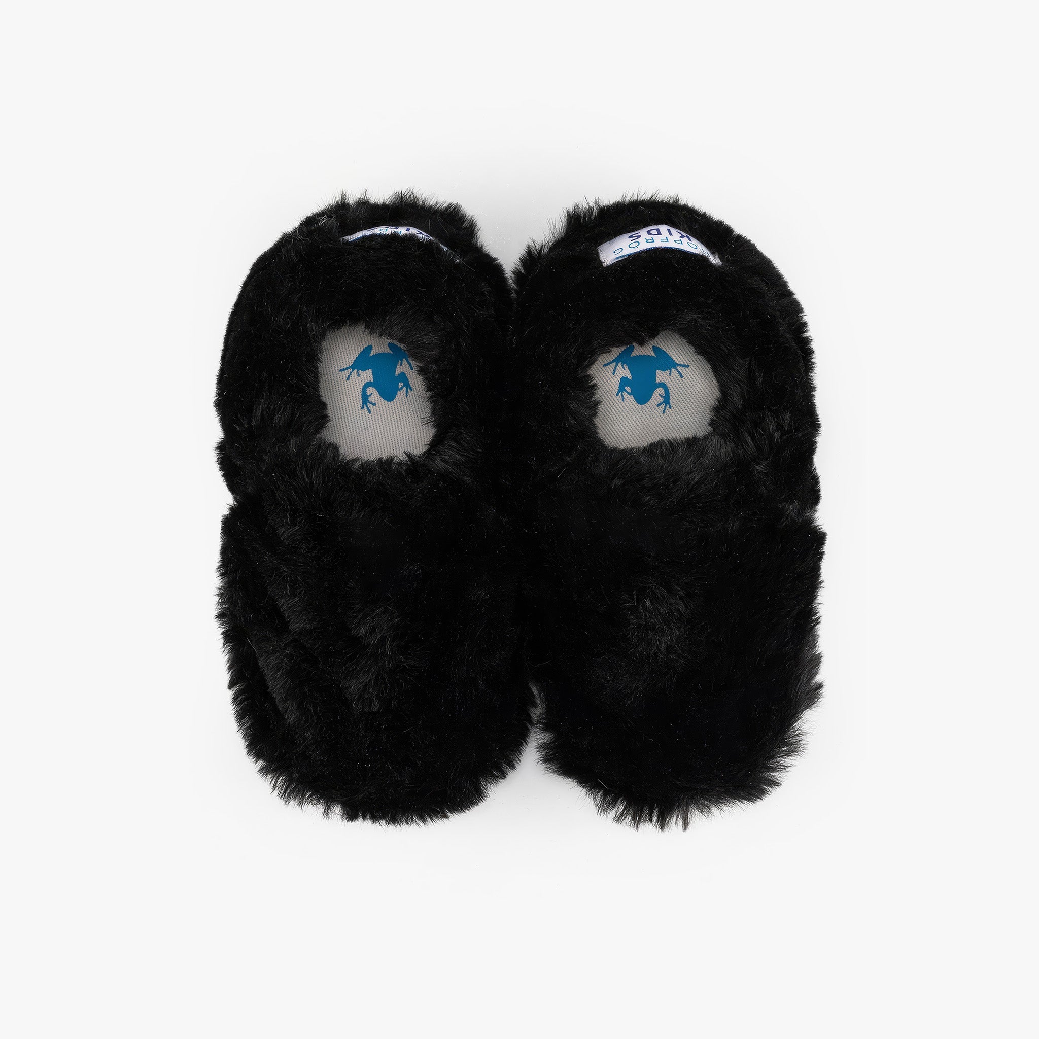 Furry Furry | Siyah | Kürk Barefoot Patik