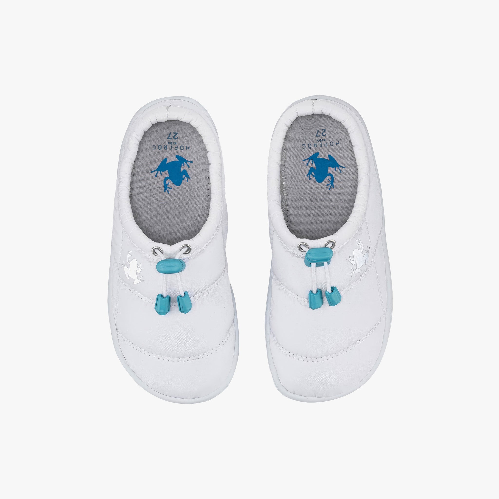 Hoppuff Casual | Dinamik Beyaz | Barefoot Çocuk Ayakkabısı