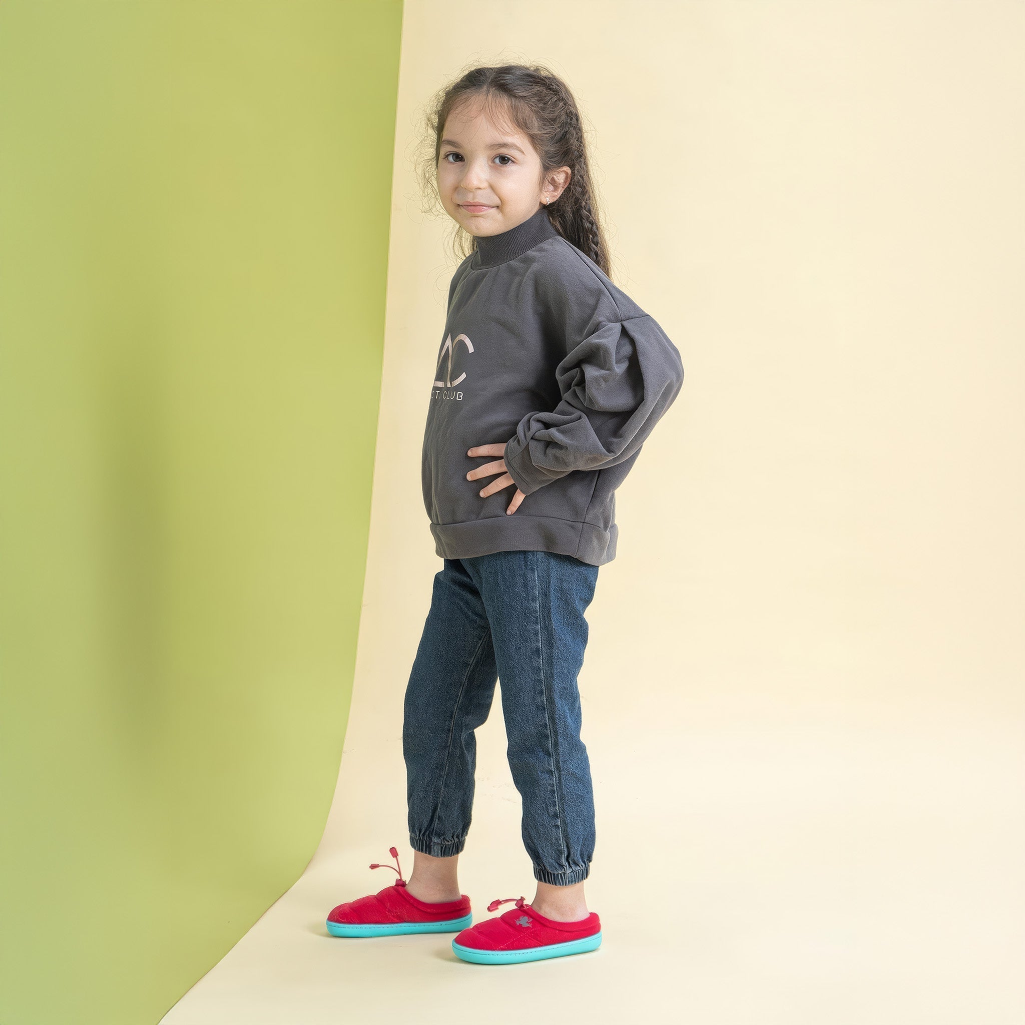 Polar Fleece | Yeşil | Polar Barefoot Patik
