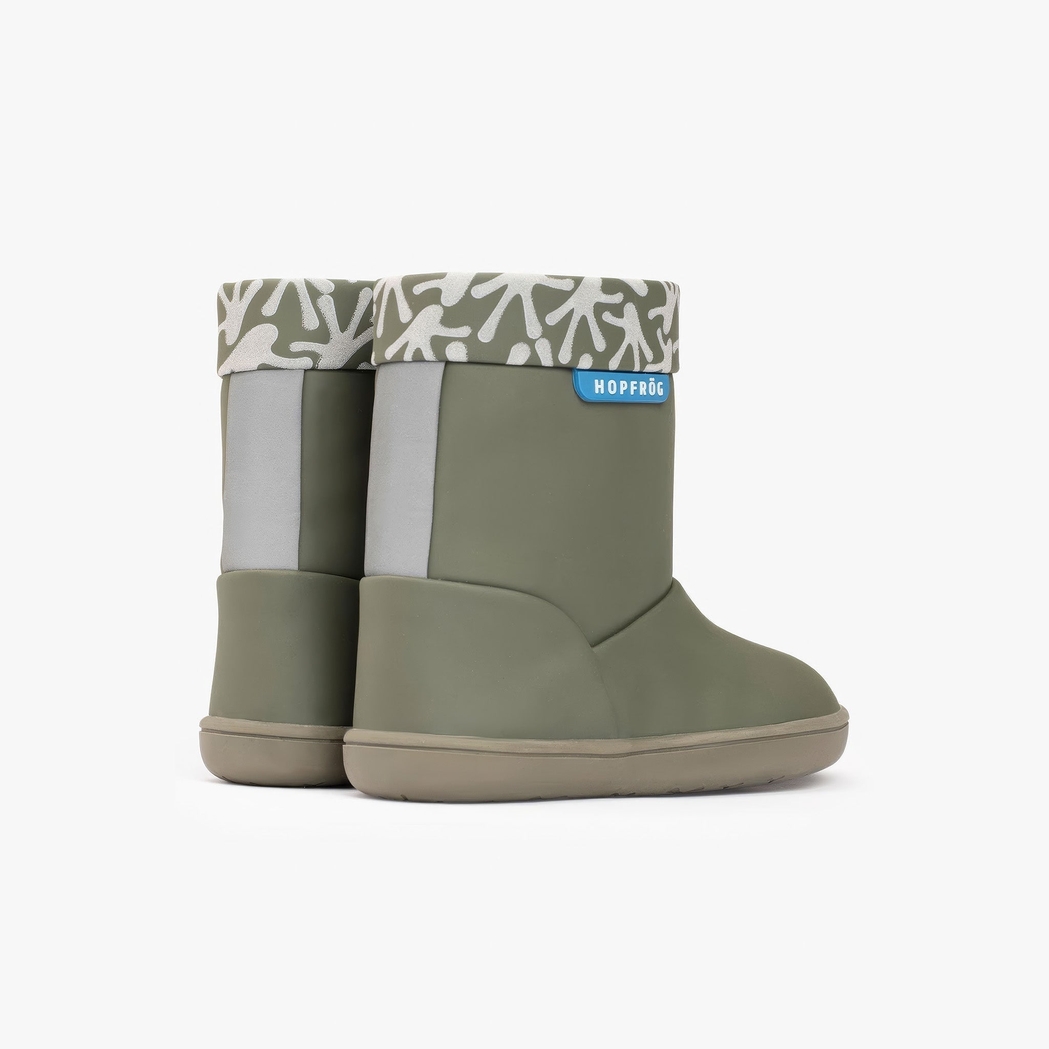 Smart Walker Cool Boots | Süper Mat Haki | Barefoot Çocuk Botu