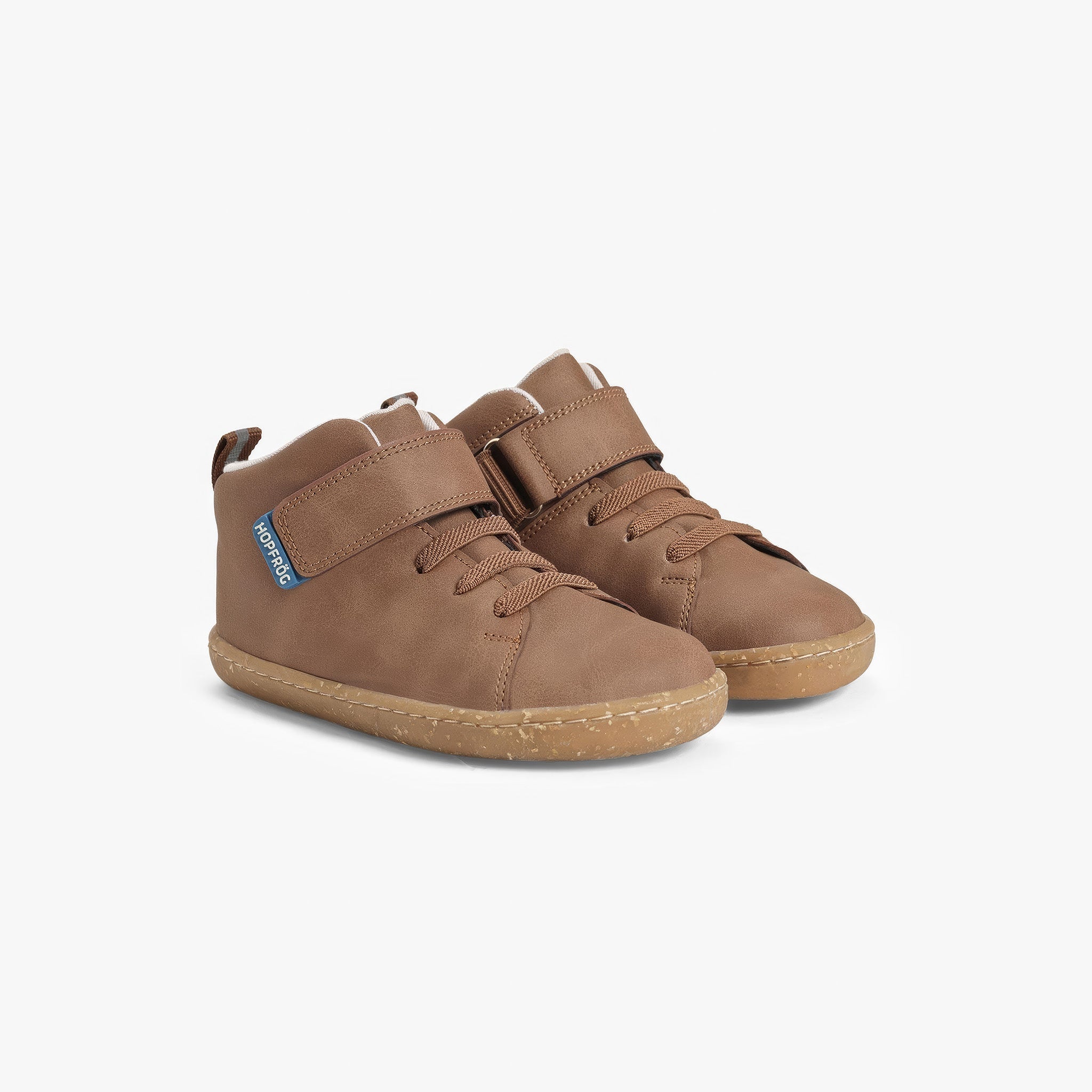 Smart Walker High Top | Kahverengi Meşe | Barefoot Çocuk Botu