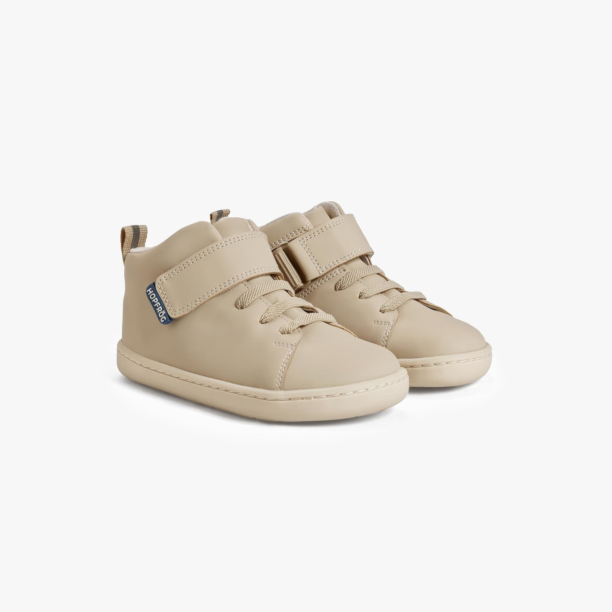Smart Walker High Top | Süper Mat Bej | Barefoot Çocuk Botu