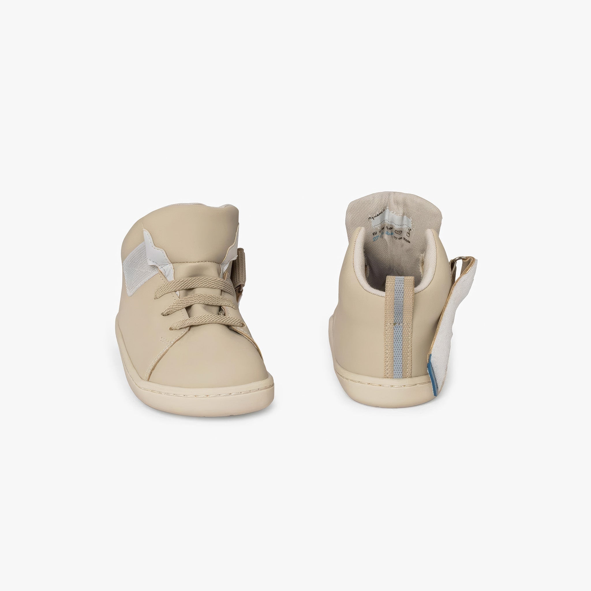 Smart Walker High Top | Süper Mat Bej | Barefoot Çocuk Botu