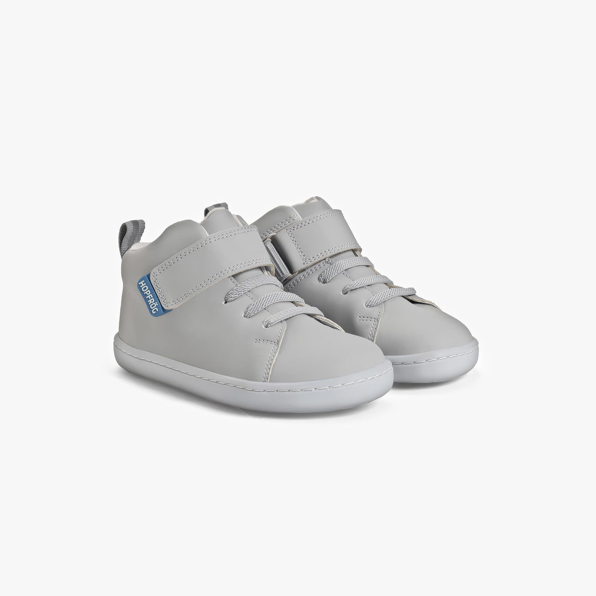 Smart Walker High Top | Süper Mat Havalı Gri | Barefoot Çocuk Botu
