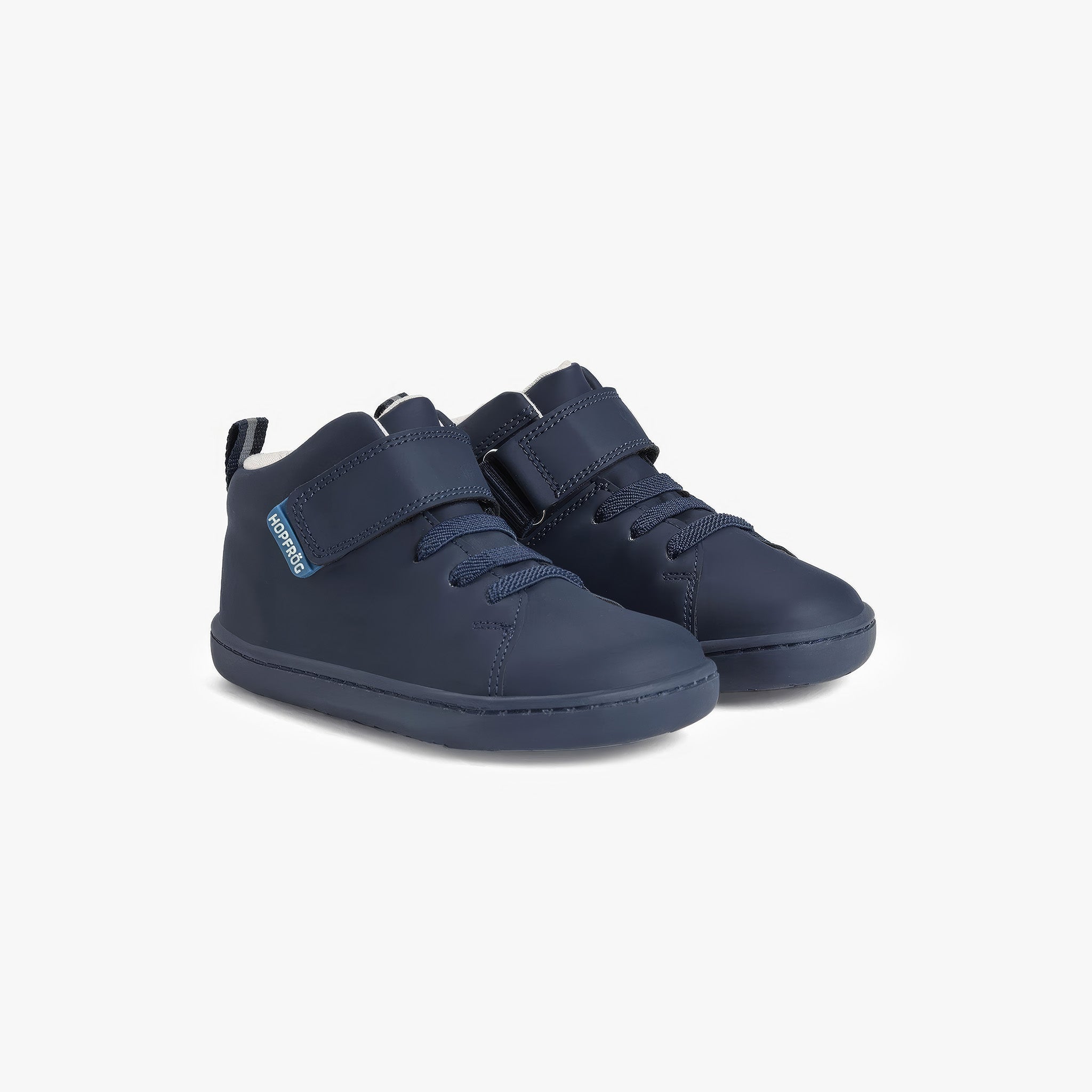 Smart Walker High Top | Süper Mat Lacivert | Barefoot Çocuk Botu
