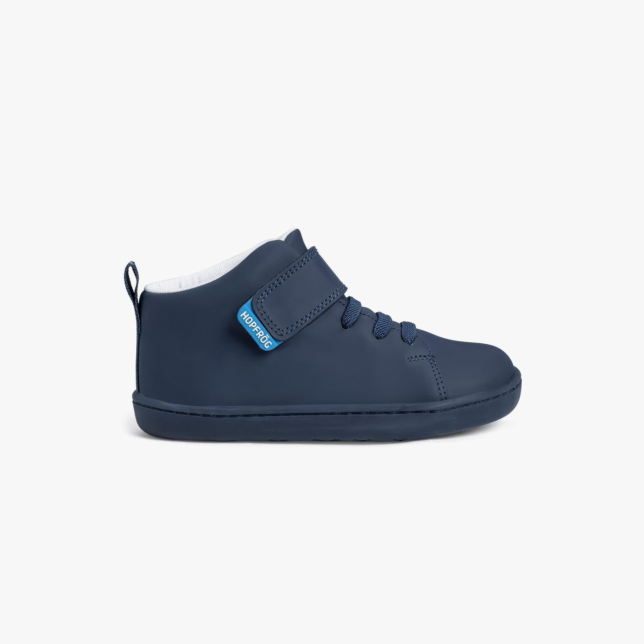 Smart Walker High Top | Süper Mat Lacivert | Barefoot Çocuk Botu