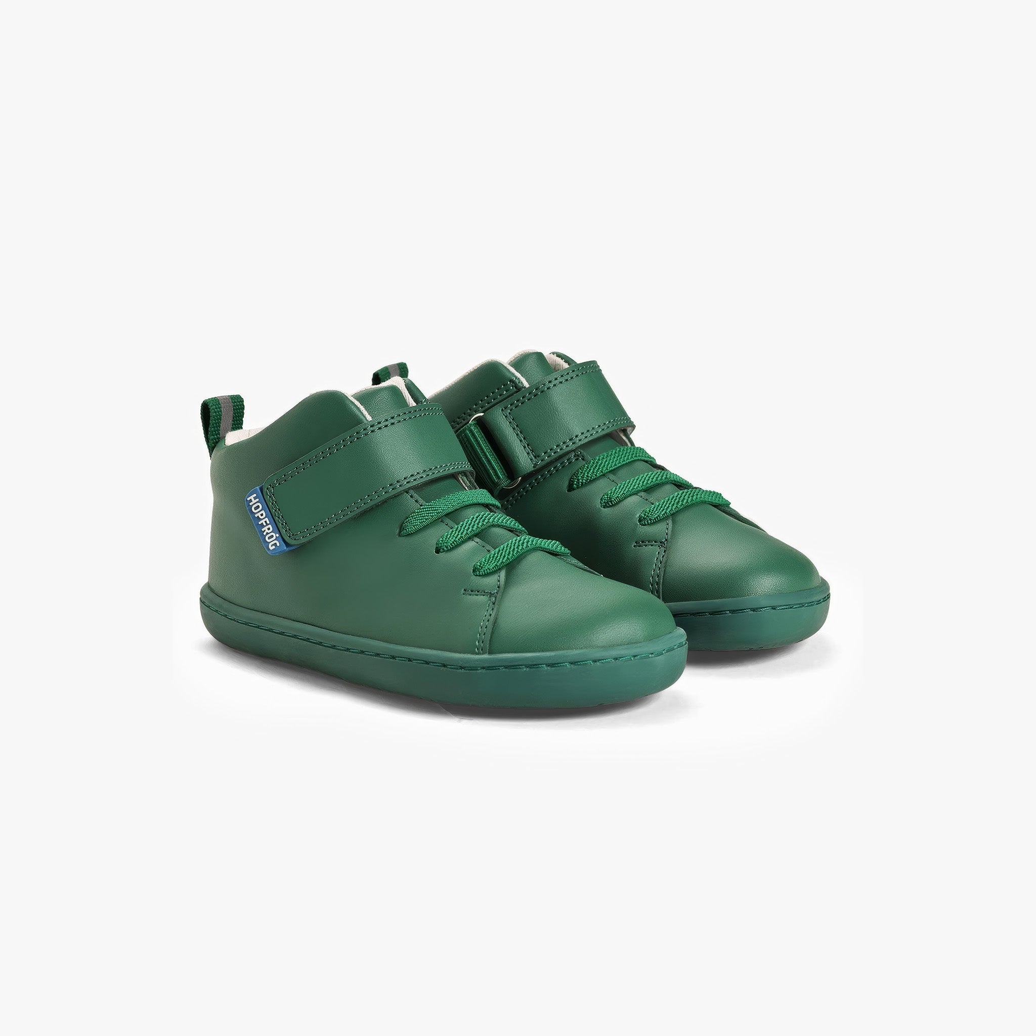 Smart Walker High Top | Yeşil Işık | Barefoot Çocuk Botu