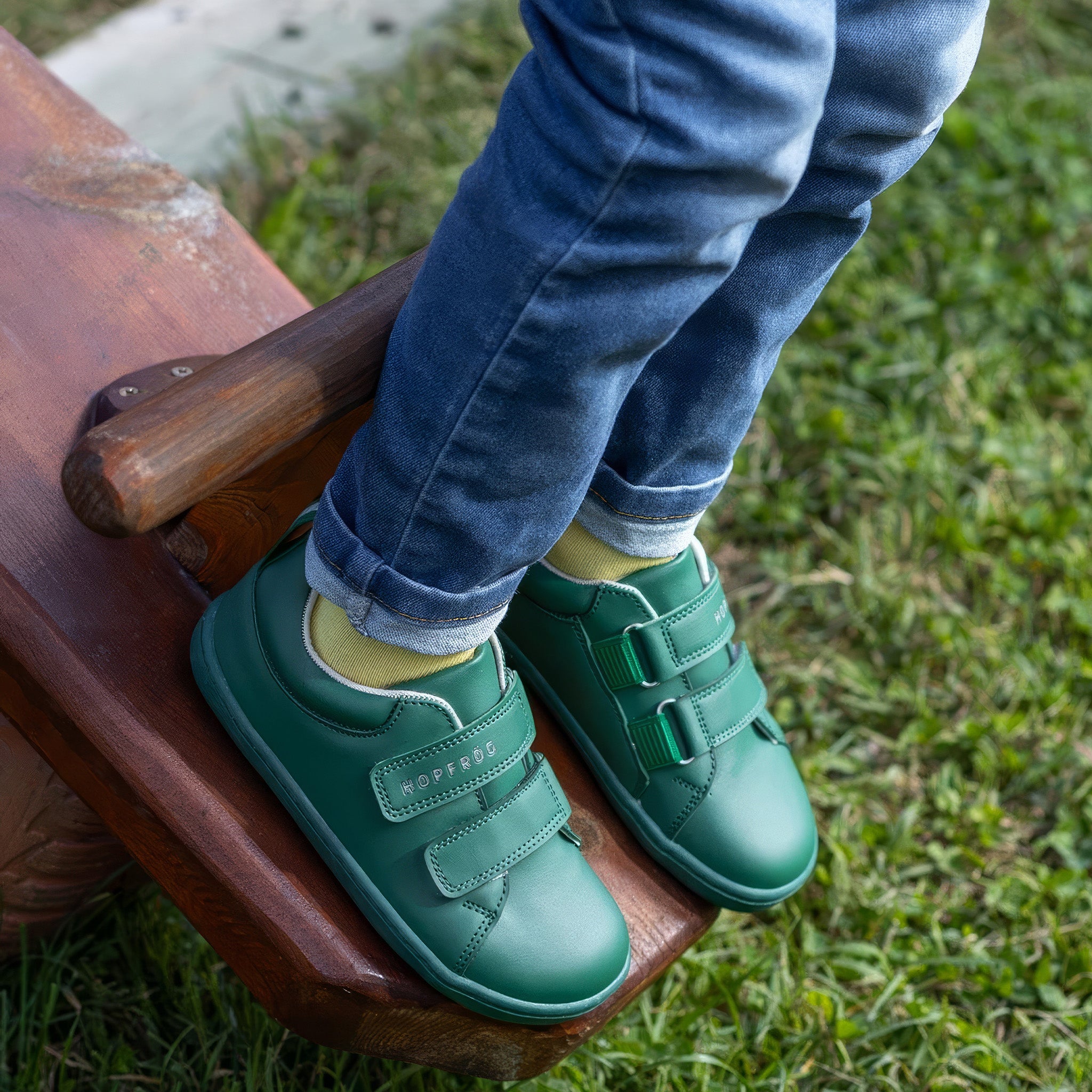 Smart Walker Junior | Yeşil Işık | Barefoot Çocuk Ayakkabısı