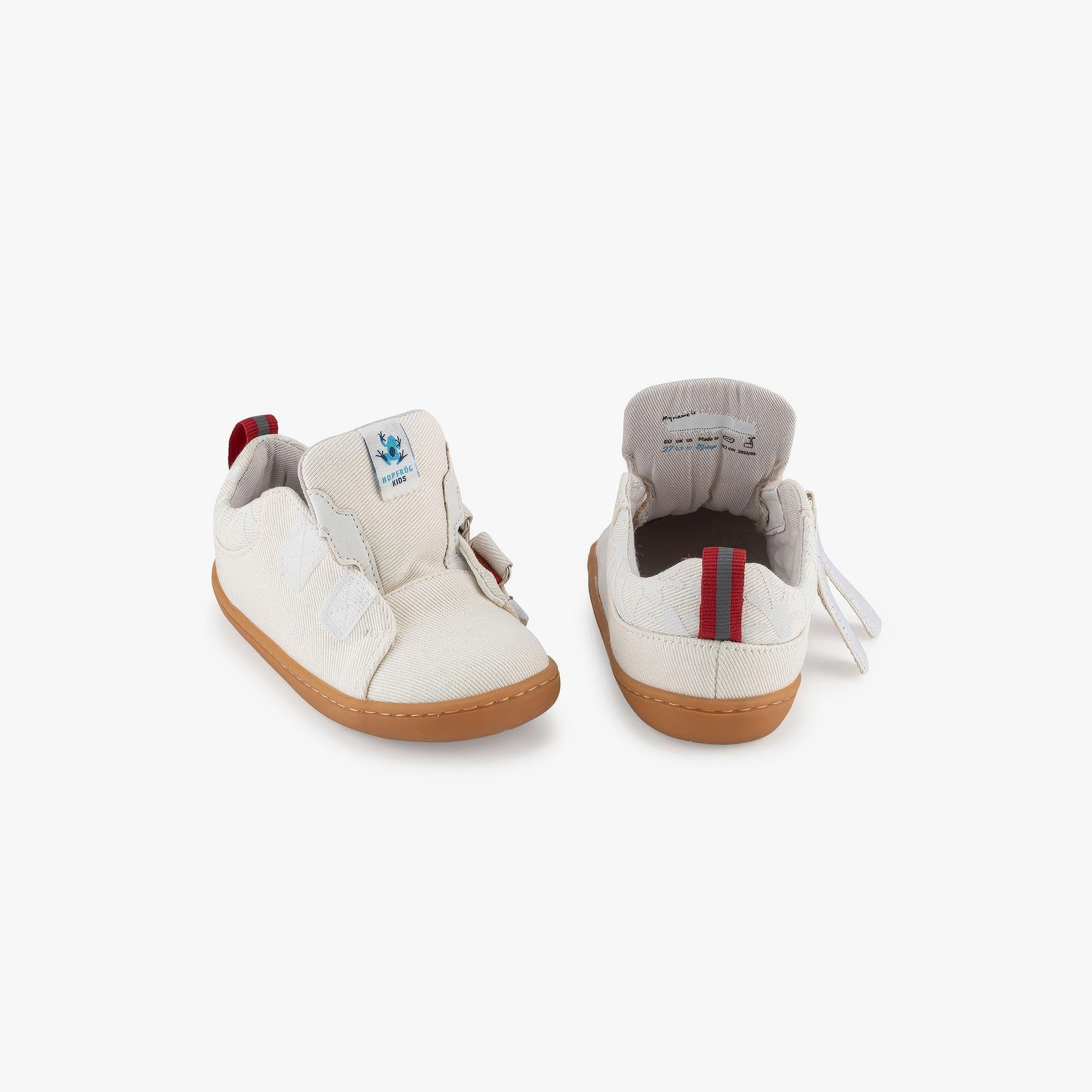 Smart Walker Recycled Canvas Eco | Beyaz | Barefoot Çocuk Ayakkabısı
