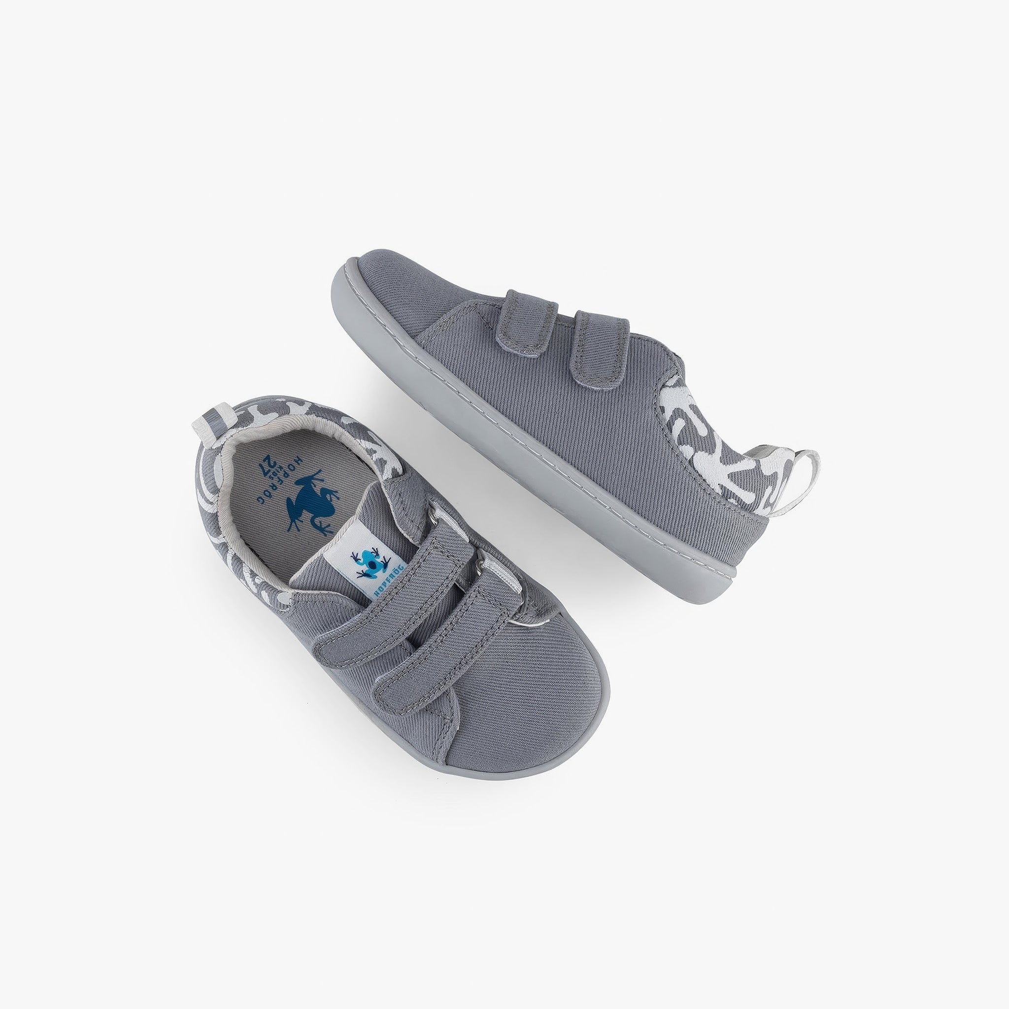 Smart Walker Recycled Canvas Eco | Gri | Barefoot Çocuk Ayakkabısı
