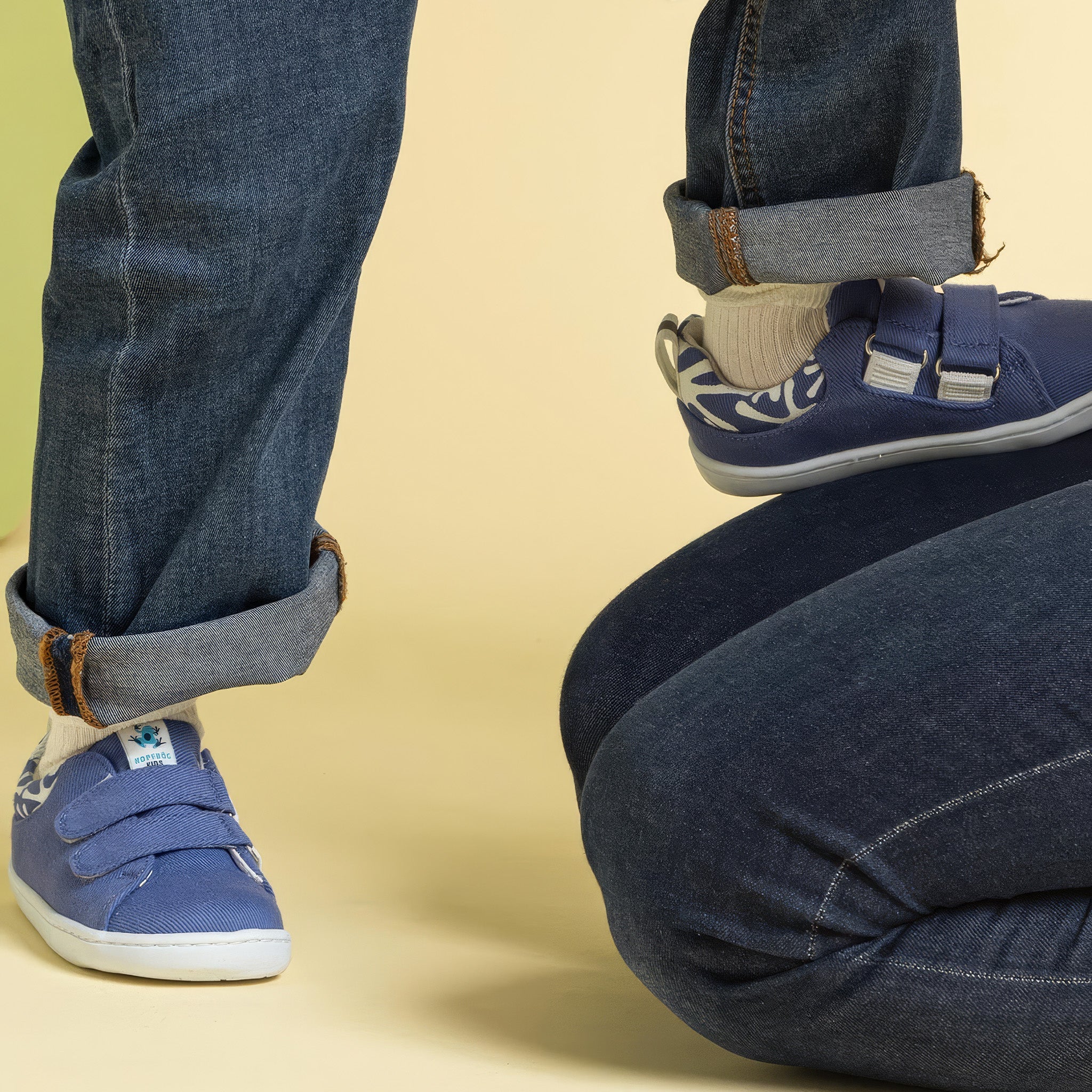 Smart Walker Recycled Canvas Eco | Menekşe | Barefoot Çocuk Ayakkabısı