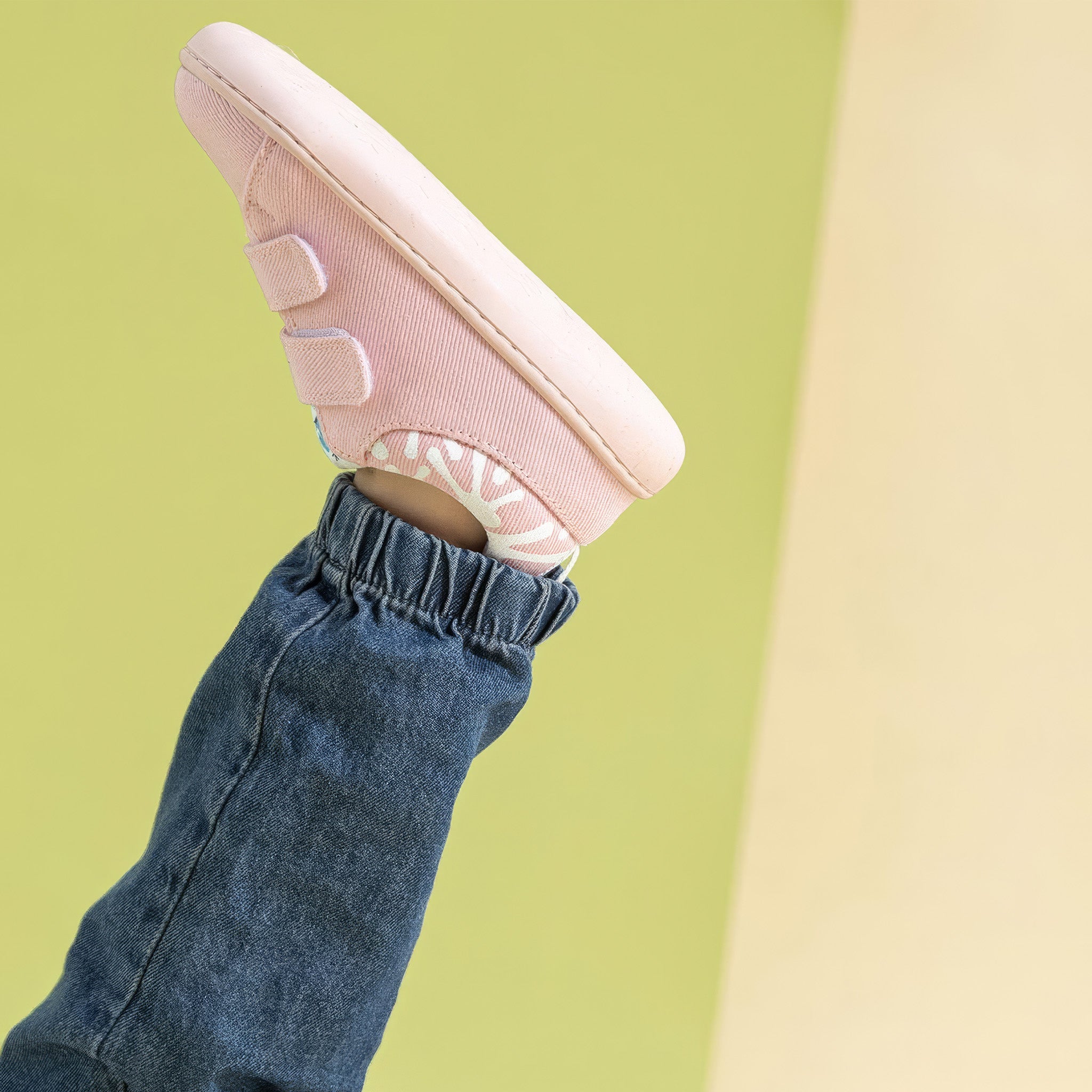 Smart Walker Recycled Canvas Eco | Pembe | Barefoot Çocuk Ayakkabısı