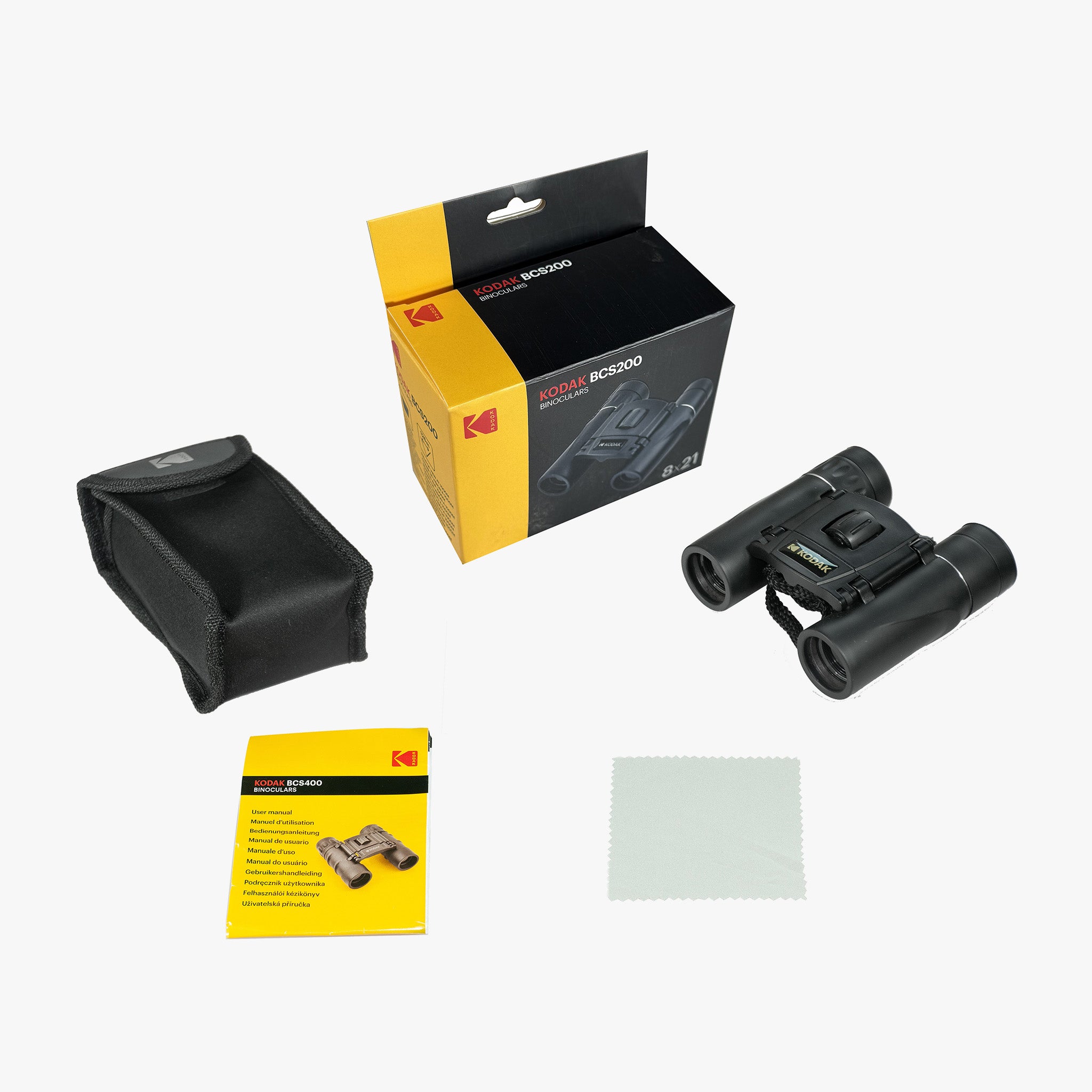 Binoküler BCS200 | 8x21mm Dürbün | Siyah