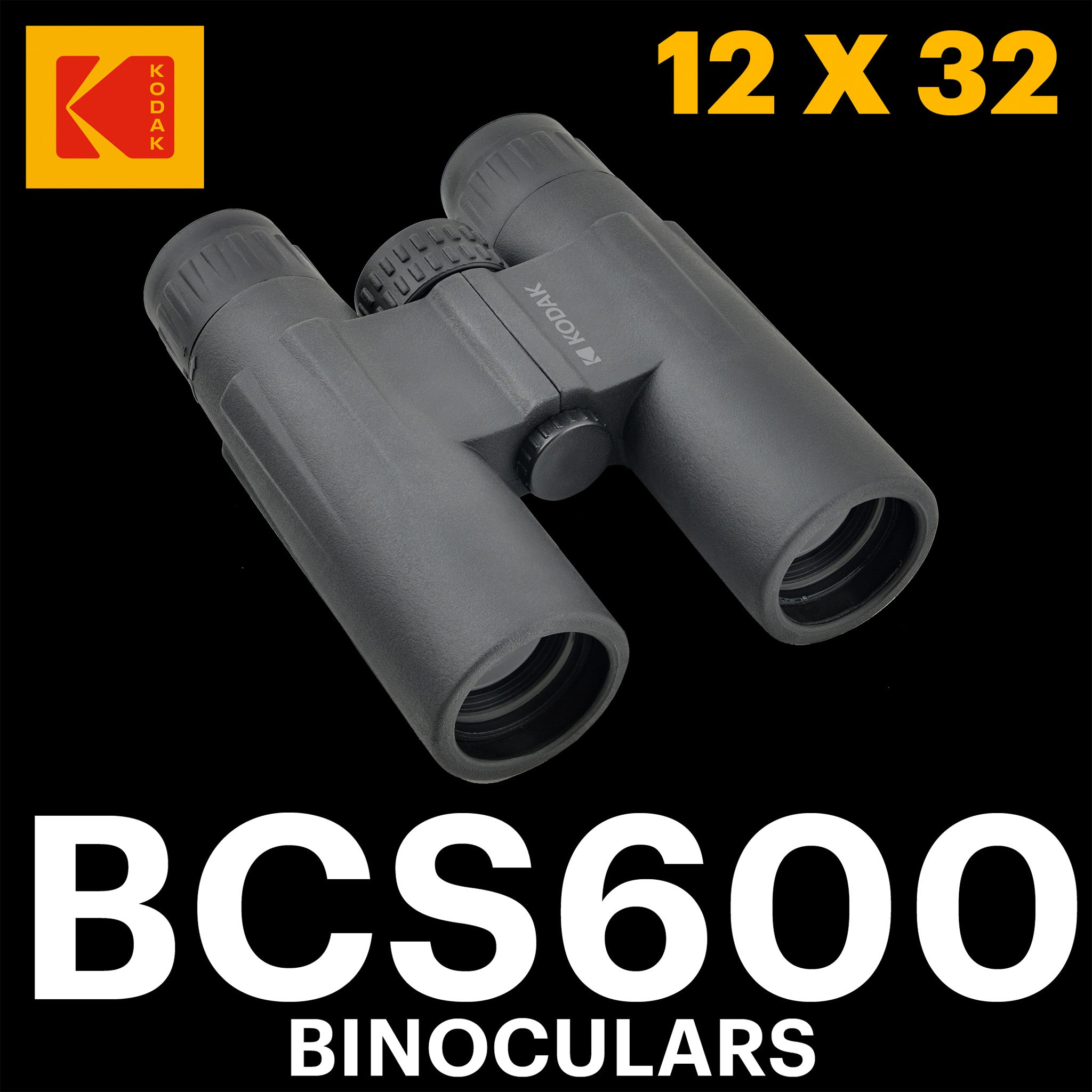 Binoküler BCS600 | 12x32mm Dürbün | Siyah