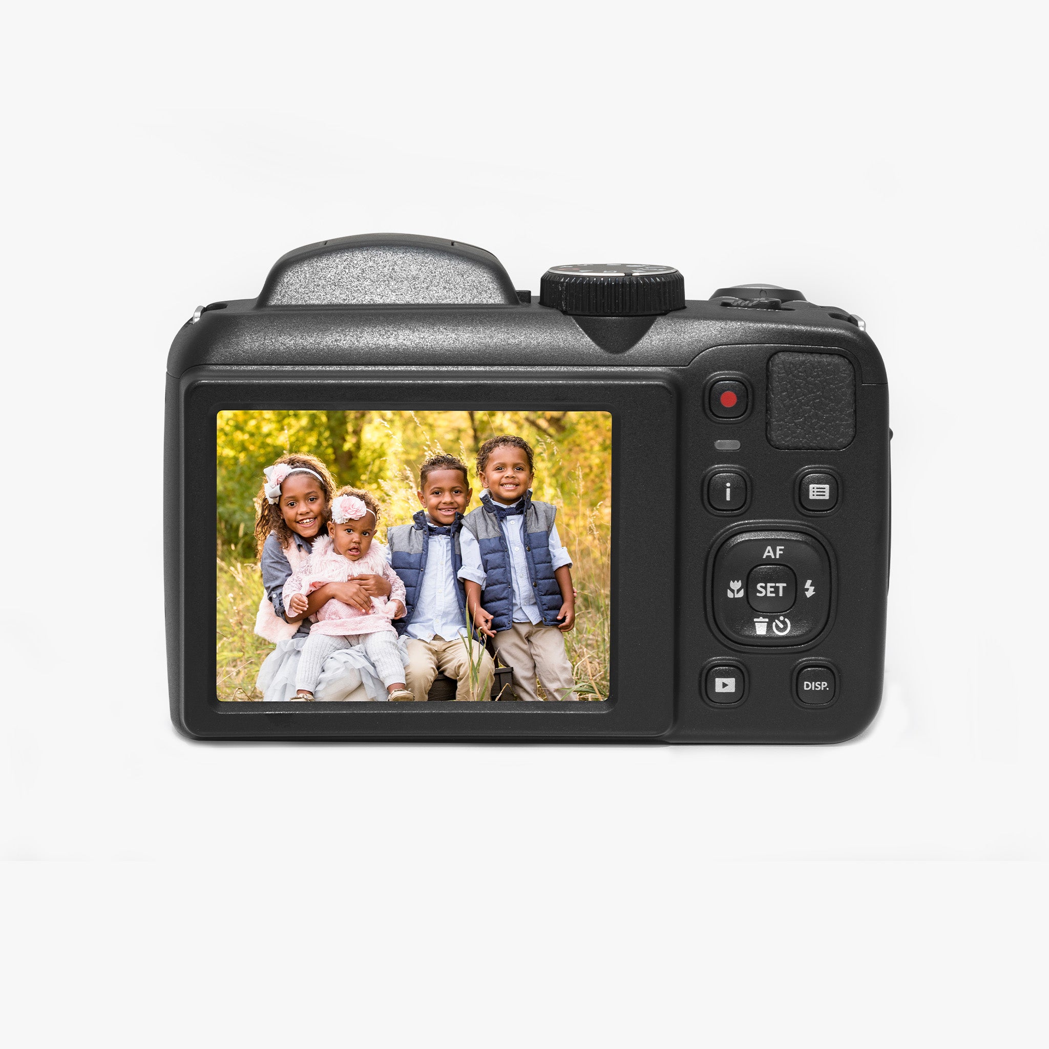 Astro Zoom AZ255 | 25x Yakınlaştırma Dijital Fotoğraf Makinesi | Siyah