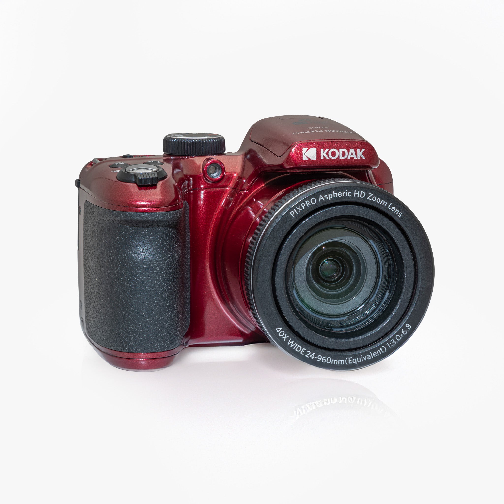 Astro Zoom AZ405 | 40x Yakınlaştırma Dijital Fotoğraf Makinesi | Kırmızı