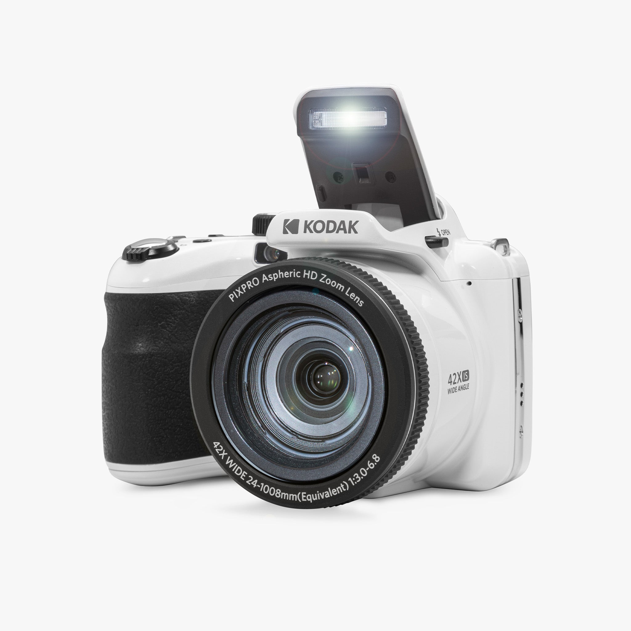 Astro Zoom AZ425 | 42x Yakınlaştırma Dijital Fotoğraf Makinesi | Beyaz