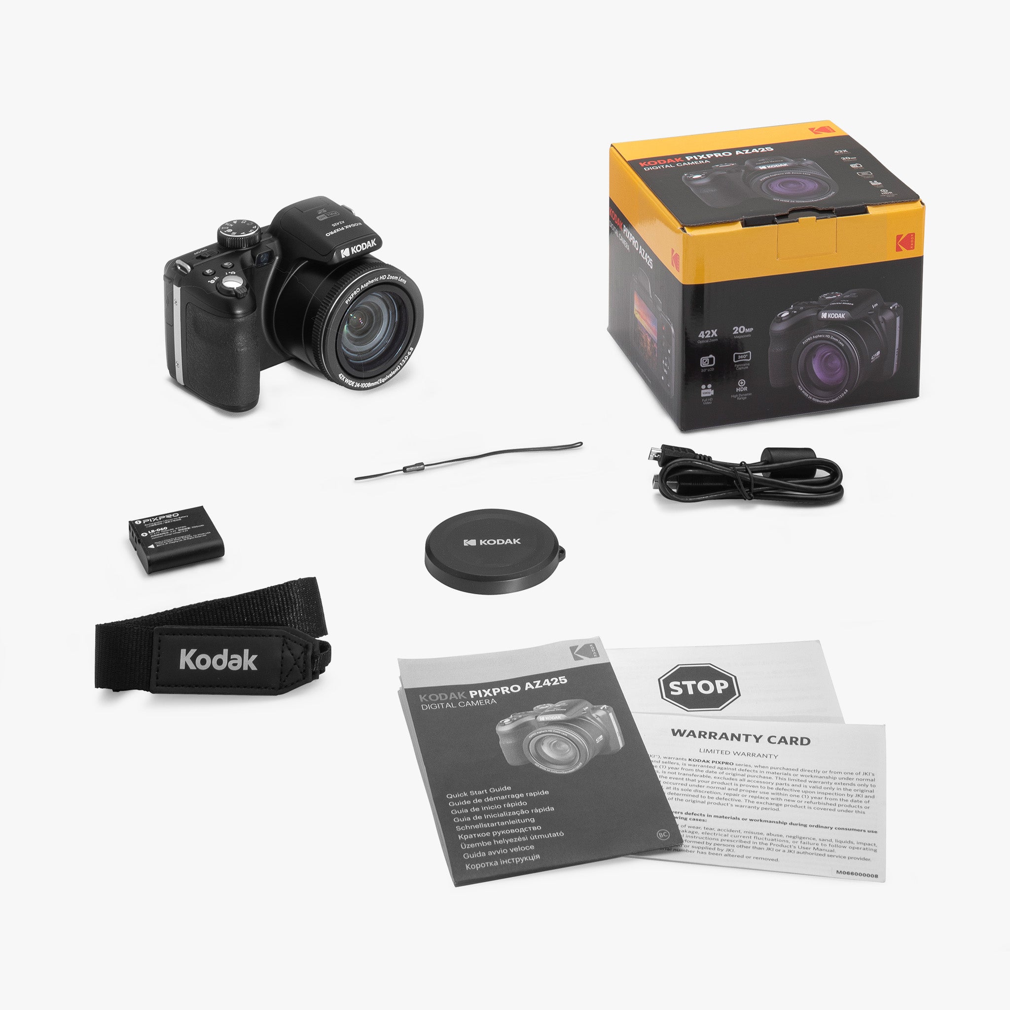 Astro Zoom AZ425 | 42x Yakınlaştırma Dijital Fotoğraf Makinesi | Siyah