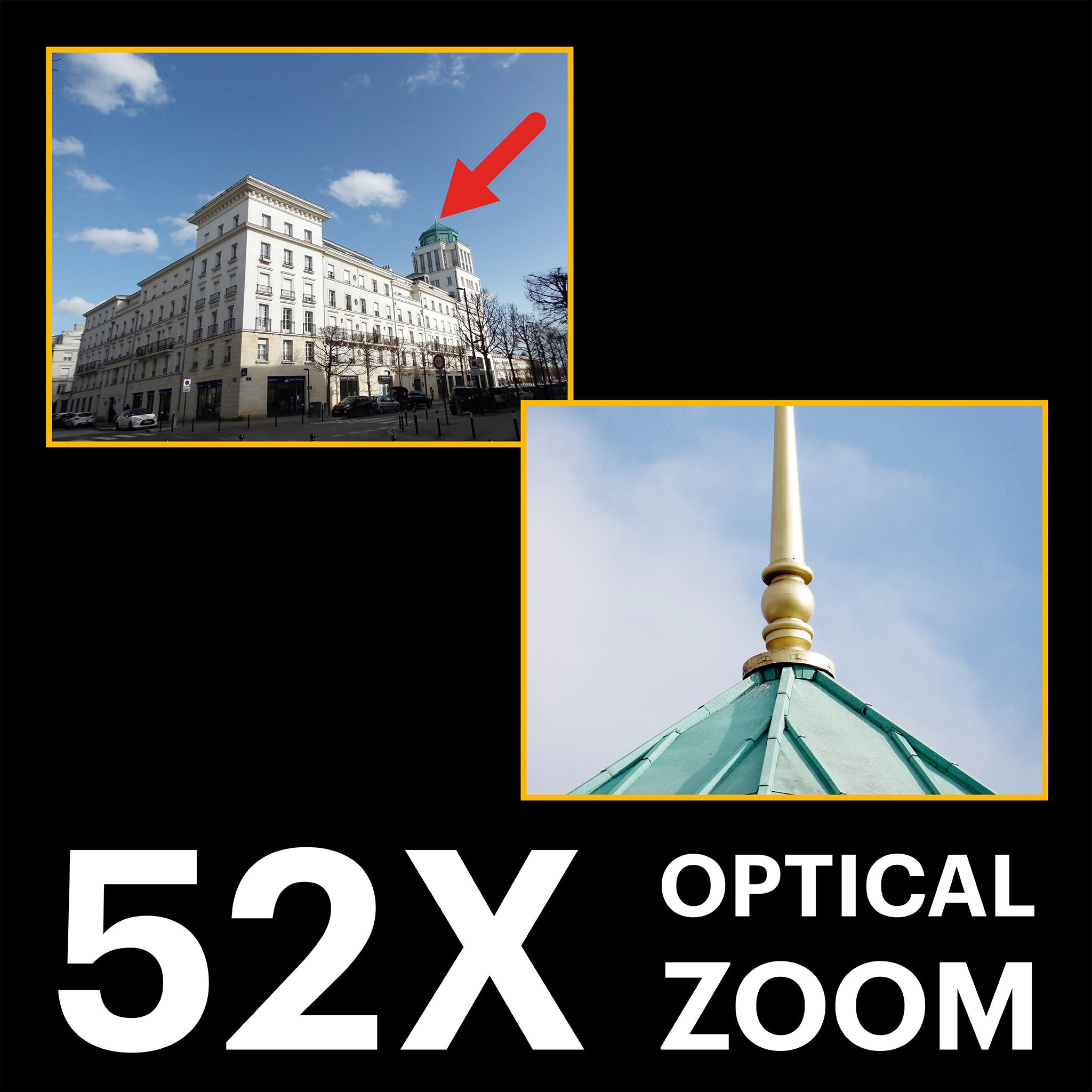 Astro Zoom AZ528 | 52x Yakınlaştırma Dijital Fotoğraf Makinesi | Siyah