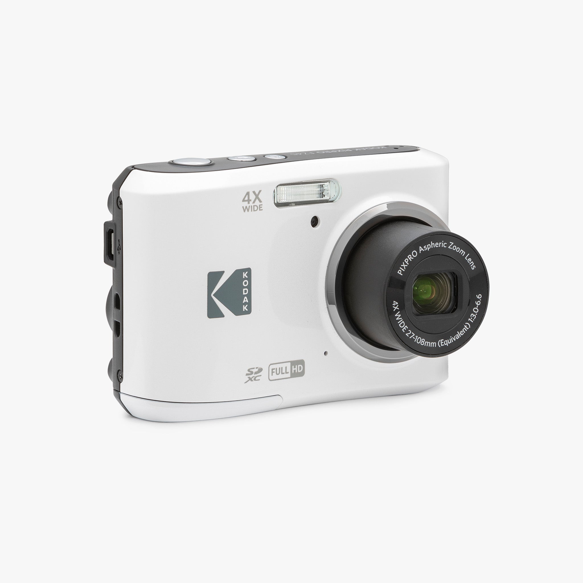 Pixpro FZ45 4X Yakınlaştırma | Dijital Fotoğraf Makinesi | Beyaz