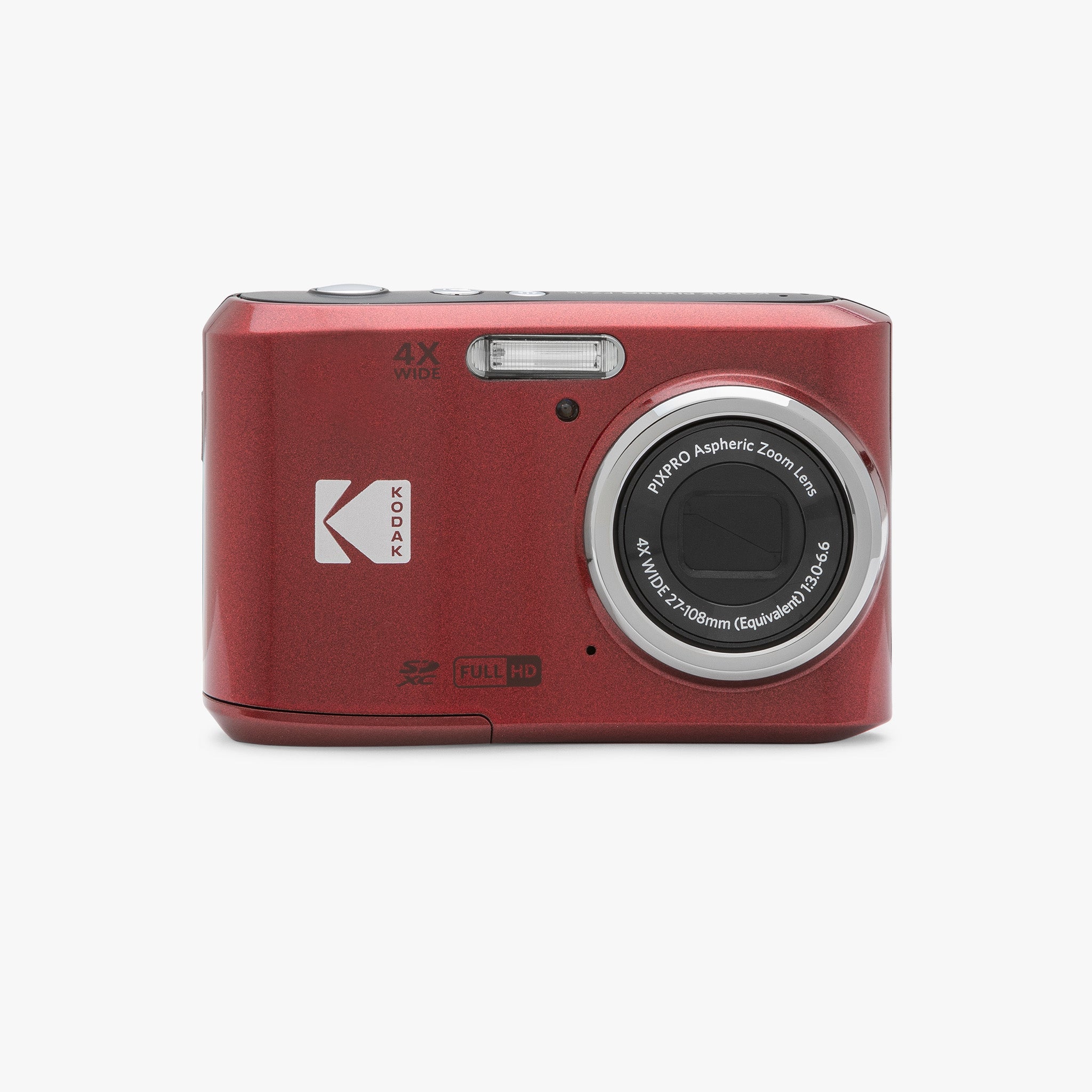 Pixpro FZ45 4X Yakınlaştırma | Dijital Fotoğraf Makinesi | Kırmızı