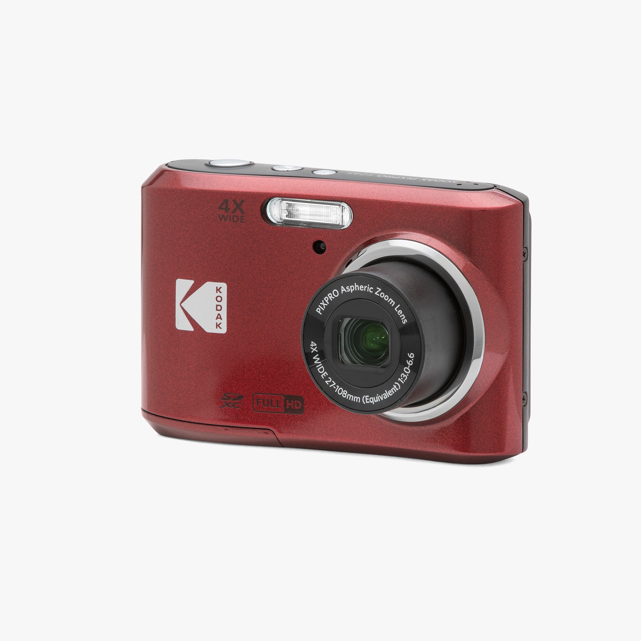 Pixpro FZ45 4X Yakınlaştırma | Dijital Fotoğraf Makinesi | Kırmızı