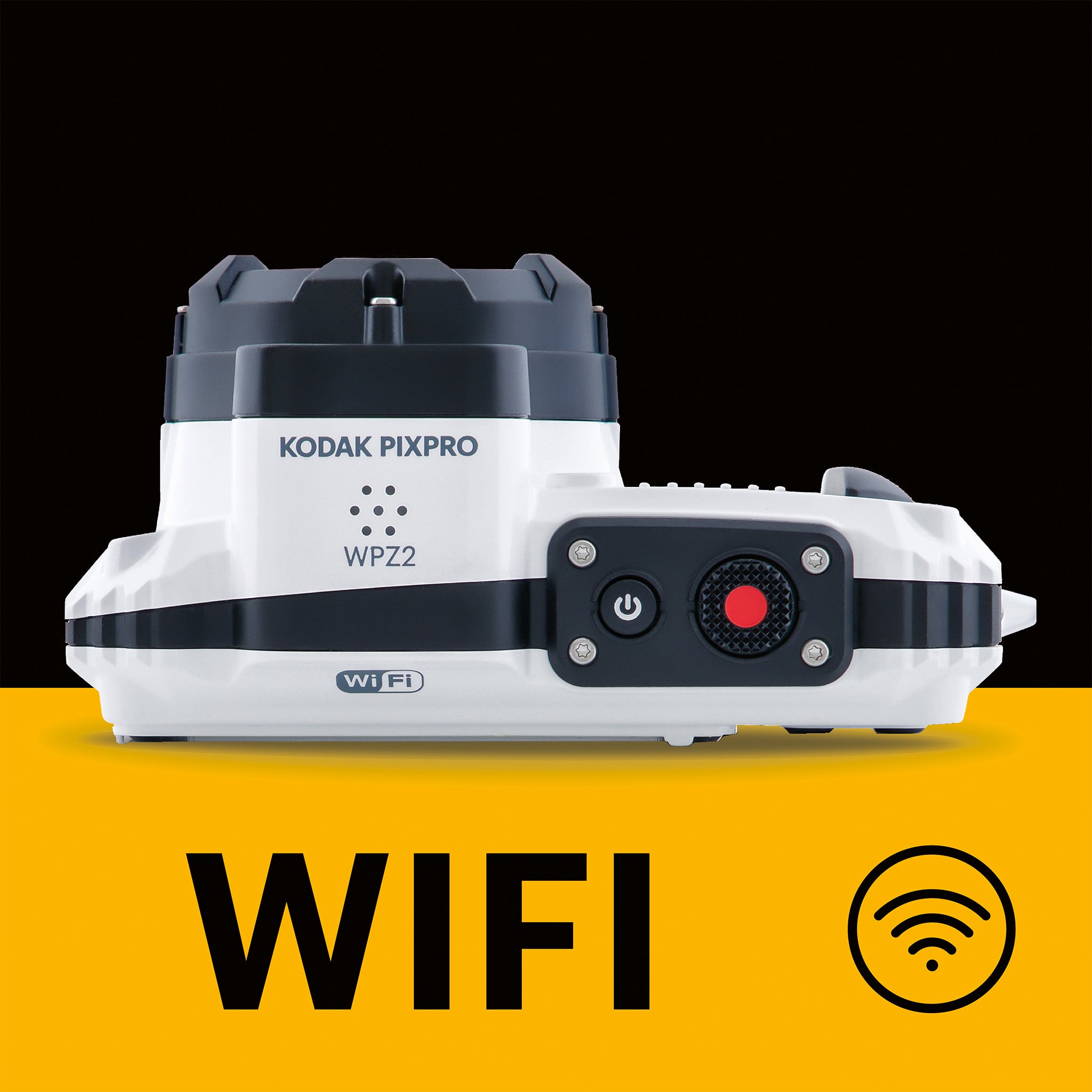 Pixpro WPZ2/4X Yakınlaştırma | Yakınlaştırma Su Altı Fotoğraf Makinesi | Beyaz