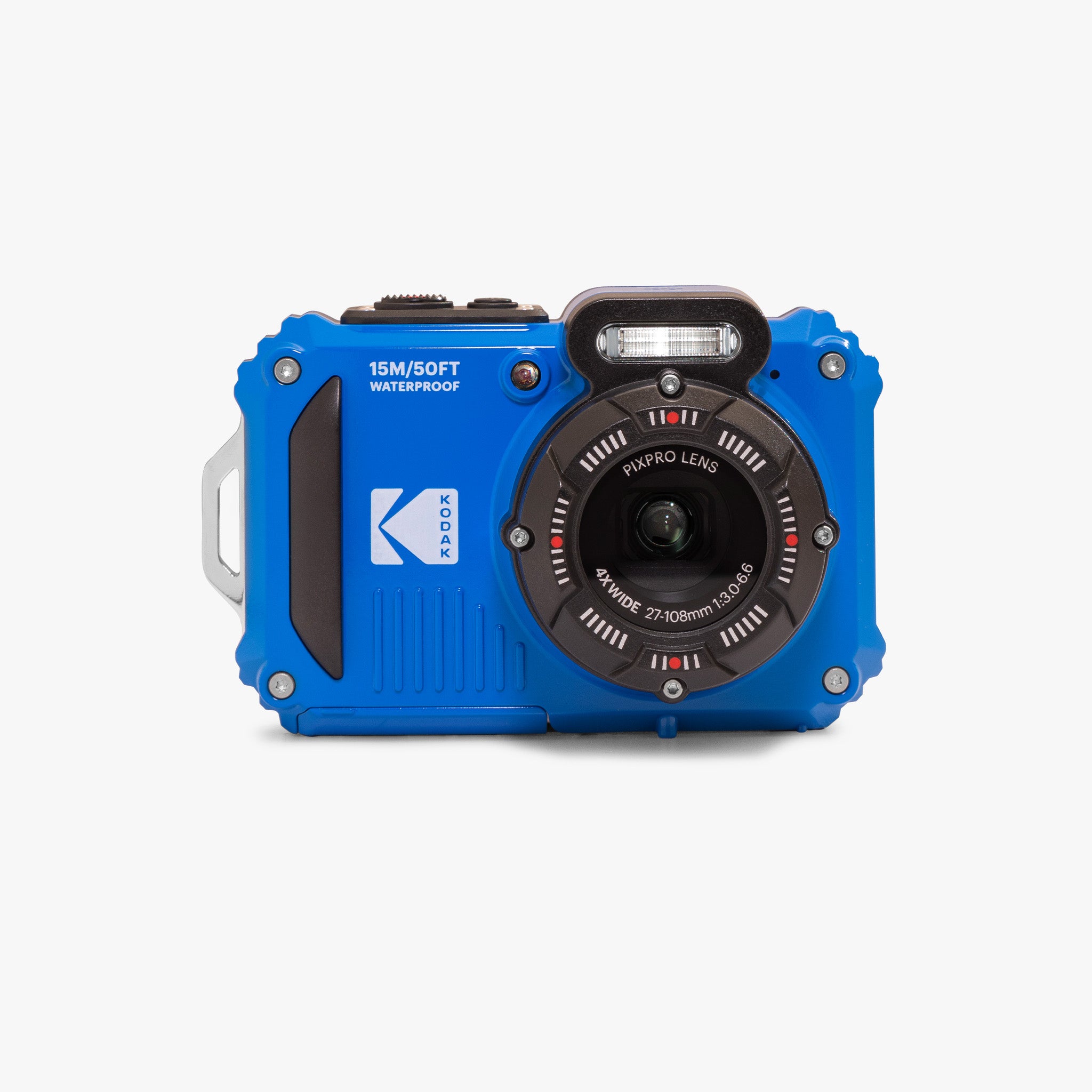 Pixpro WPZ2/4X Yakınlaştırma | Su Altı Fotoğraf Makinesi 16GB SD 2 Lityum Pil | Mavi