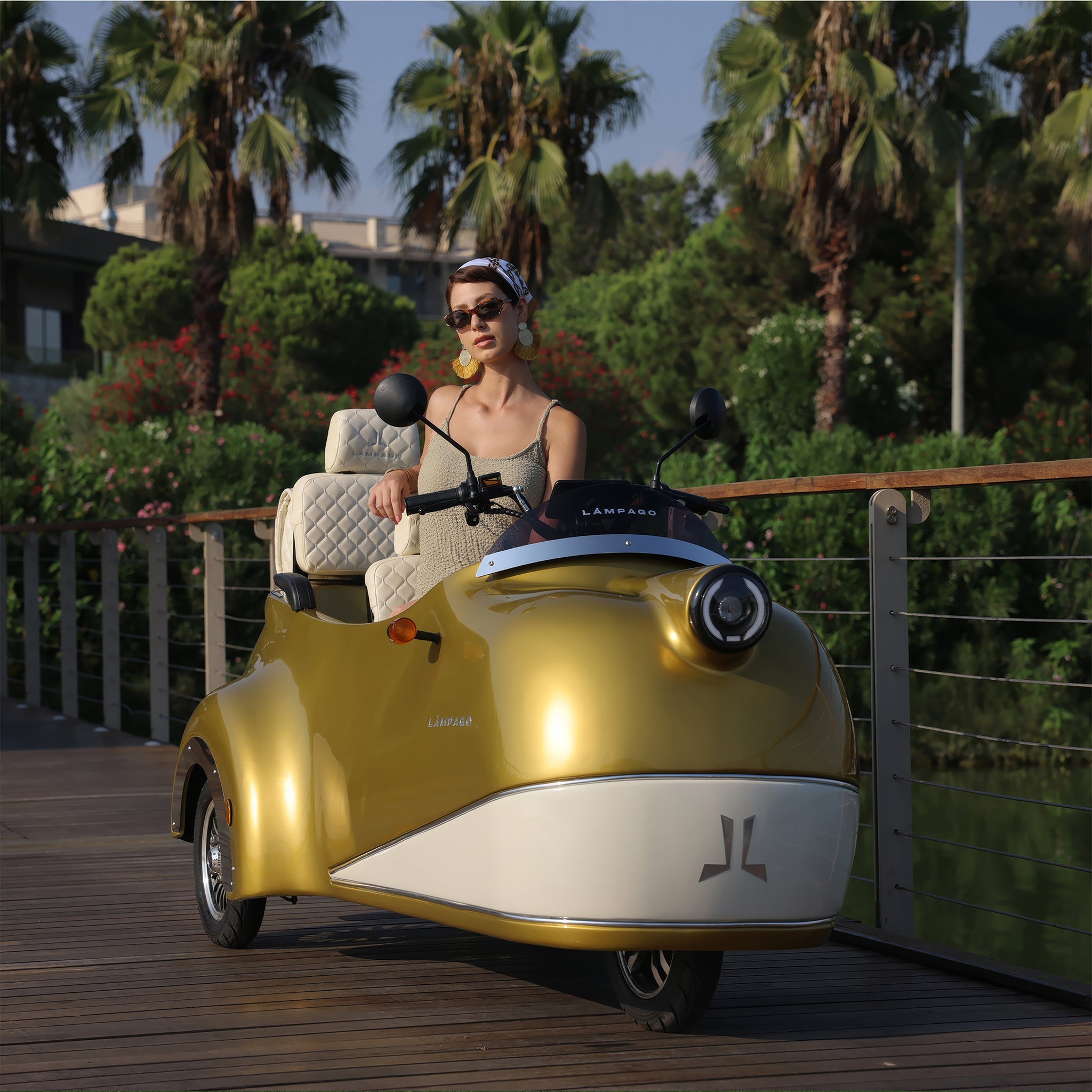 Elektrikli Moped | Desert Gold