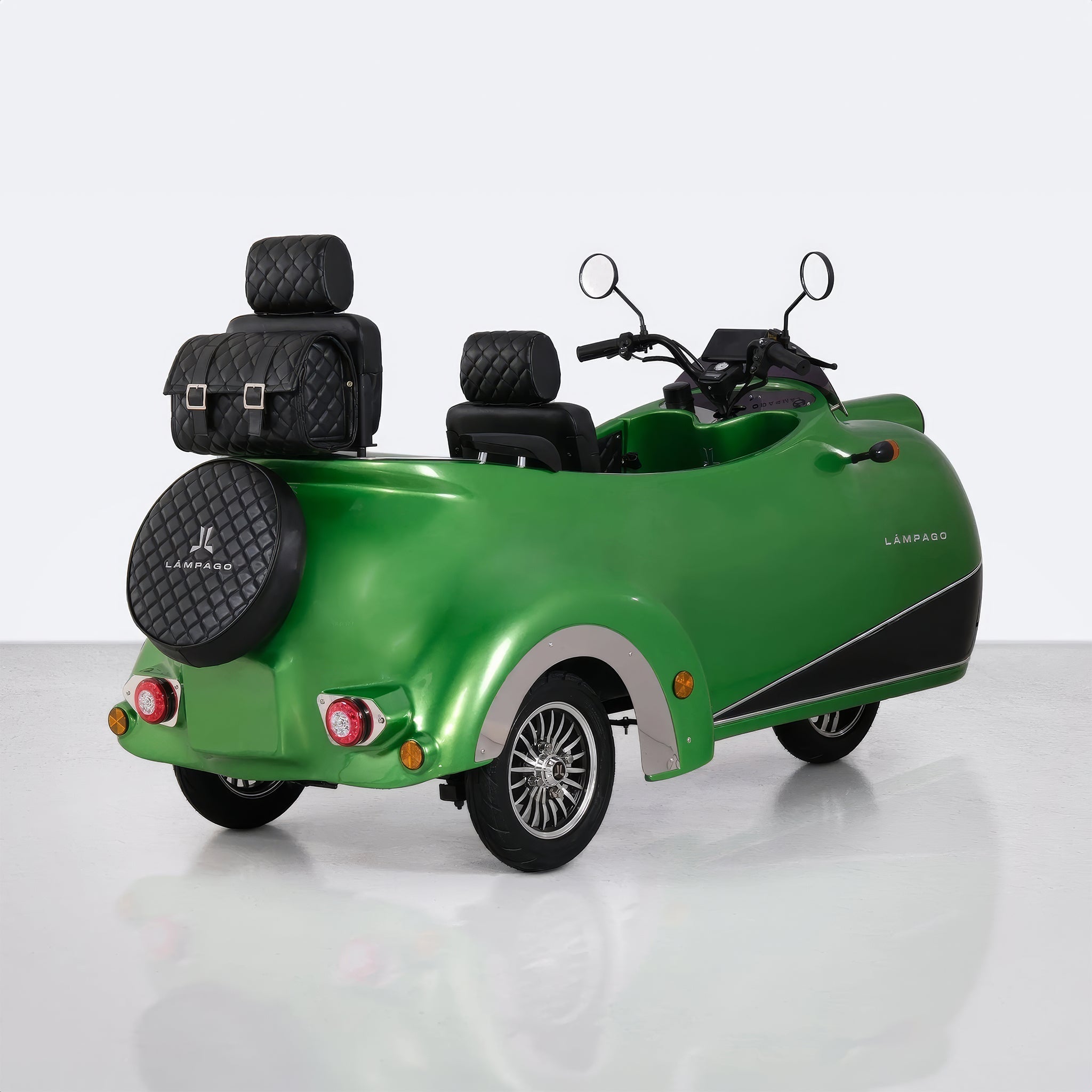 Elektrikli Moped | Forest Green