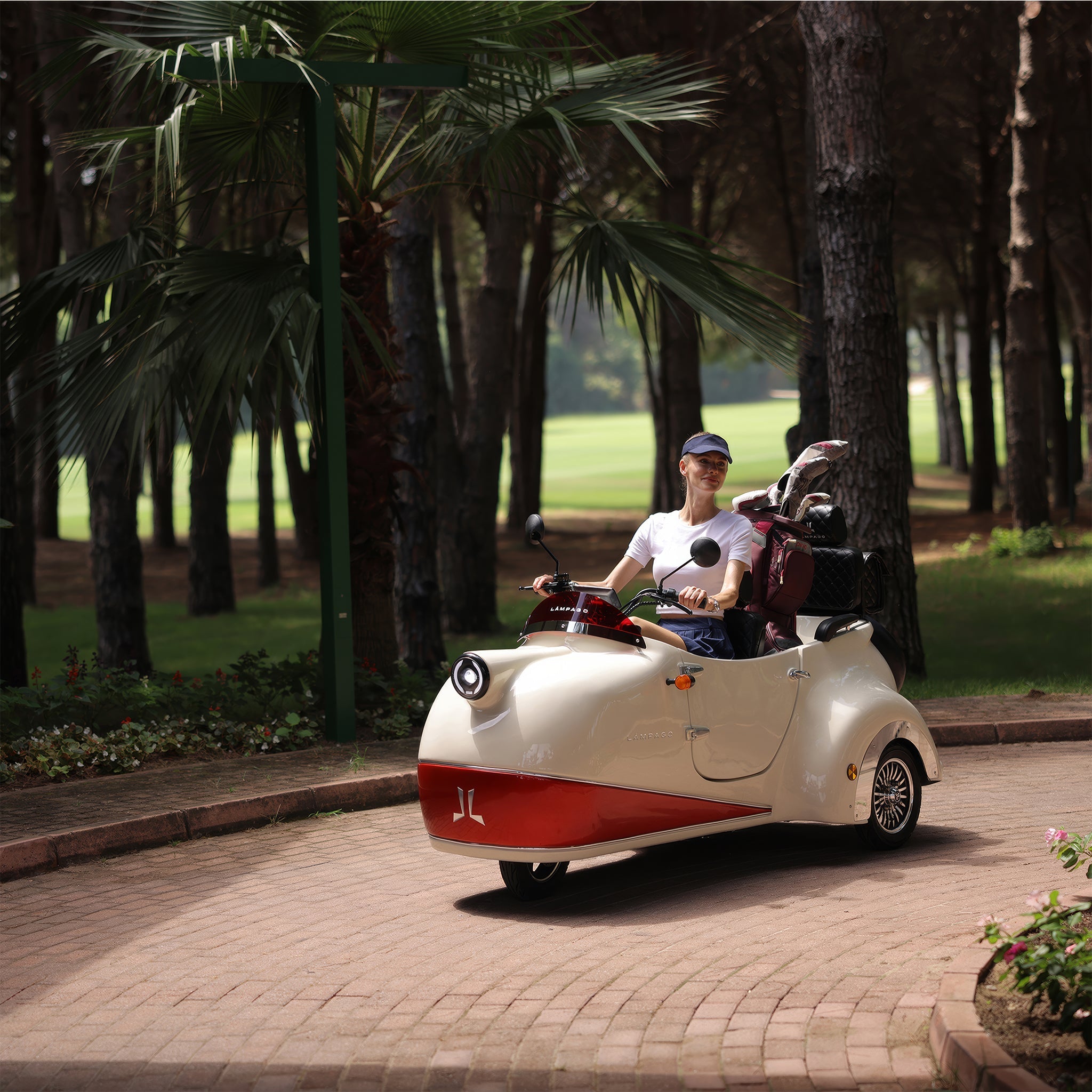 Elektrikli Moped | Ivory Cherry