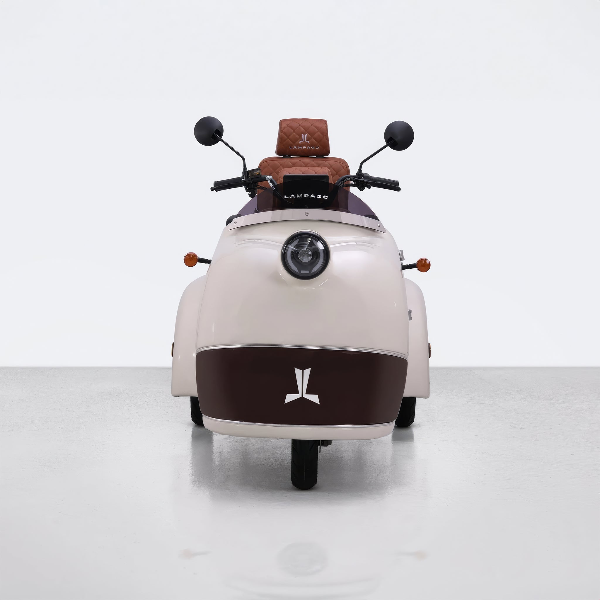 Elektrikli Moped | Ivory White