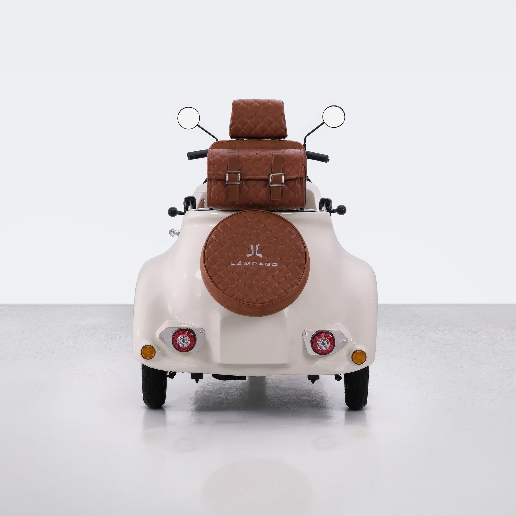 Elektrikli Moped | Ivory White