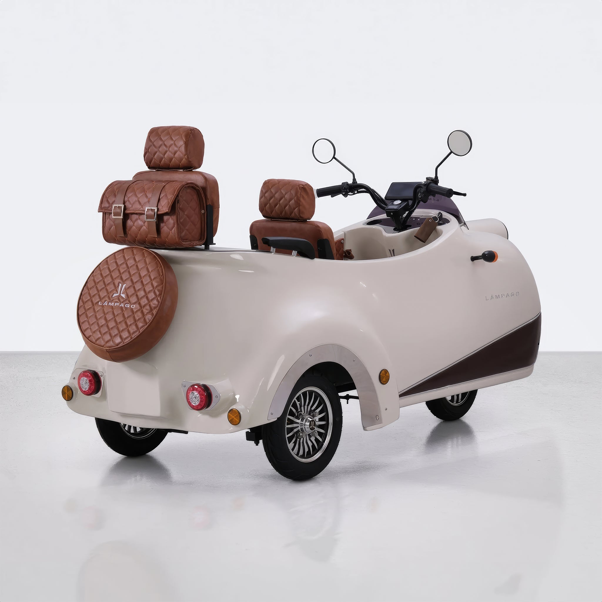 Elektrikli Moped | Ivory White