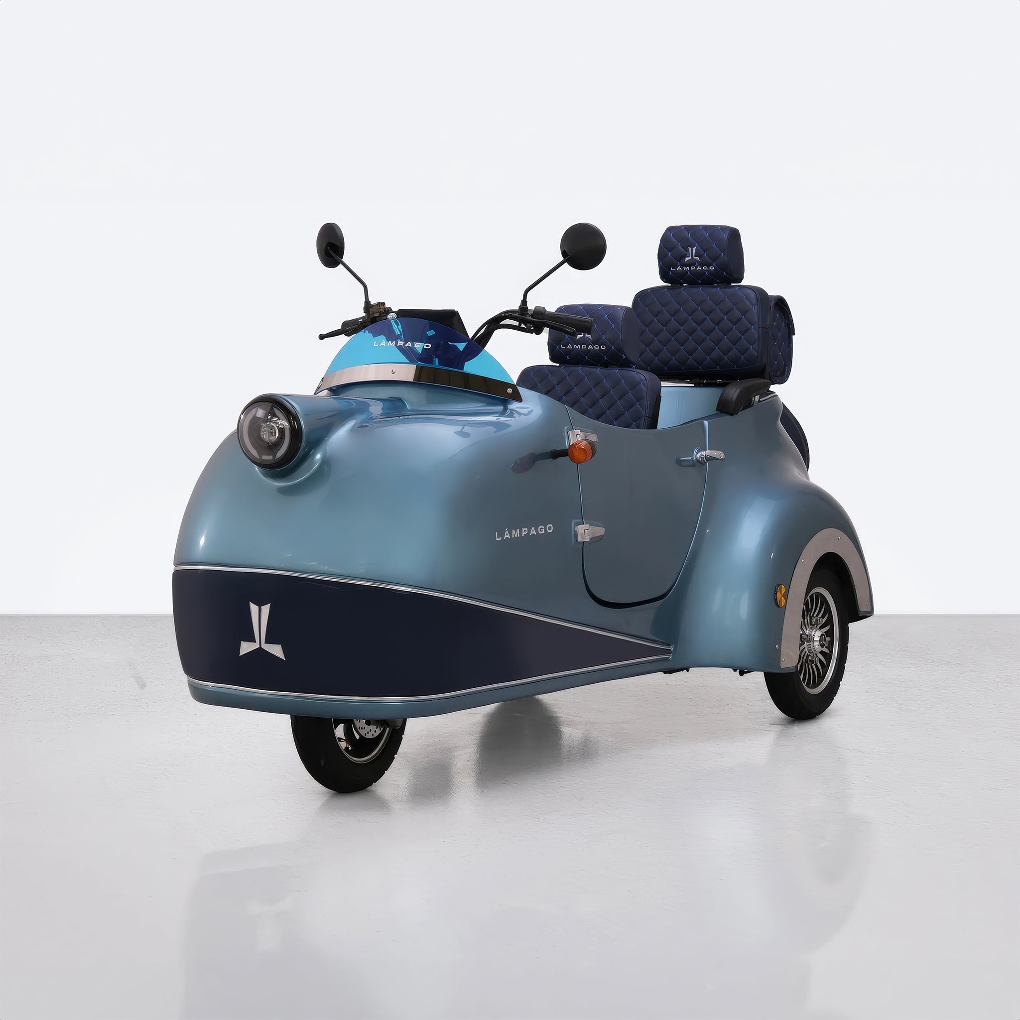 Elektrikli Moped | Ocean Blue