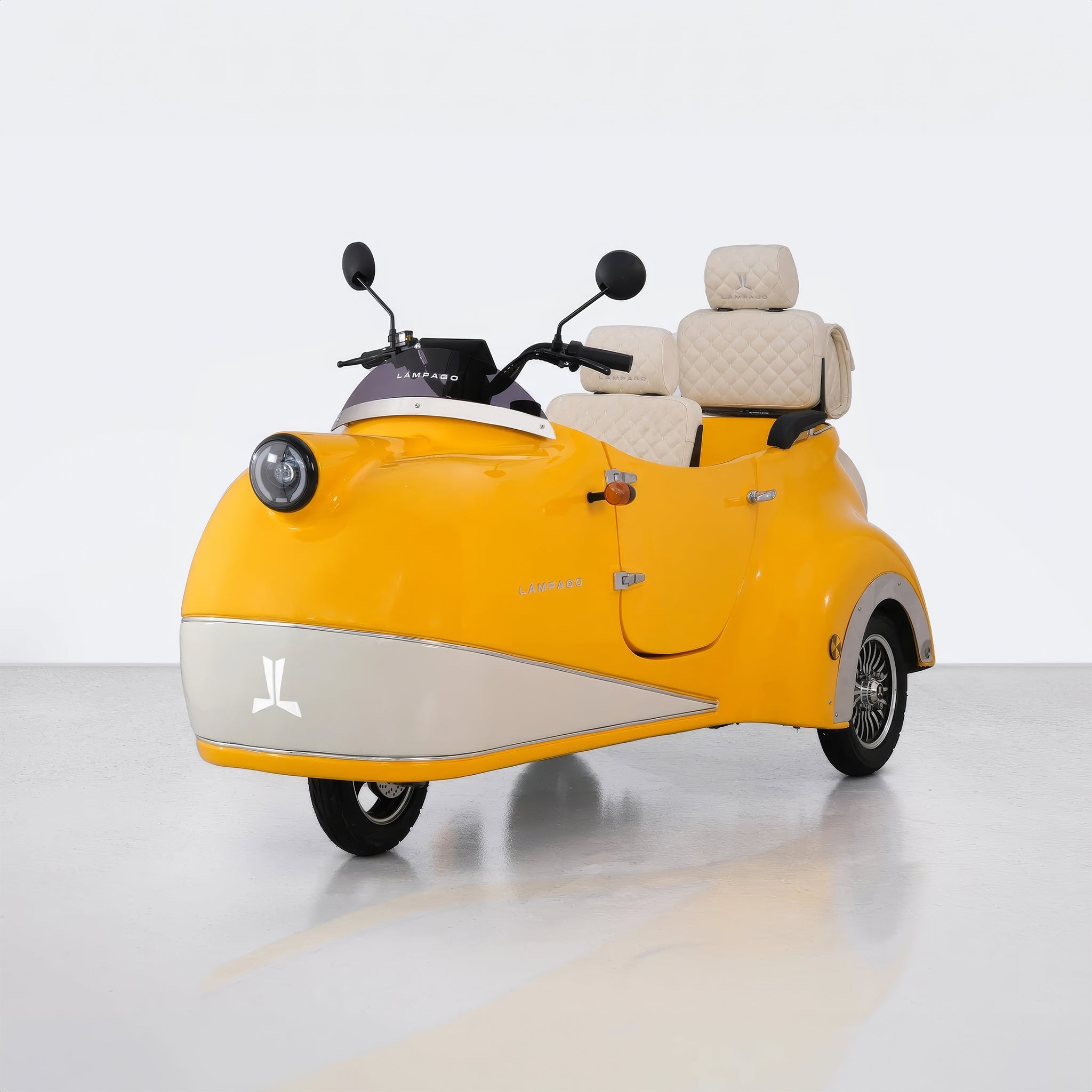 Elektrikli Moped | Sunrise Yellow