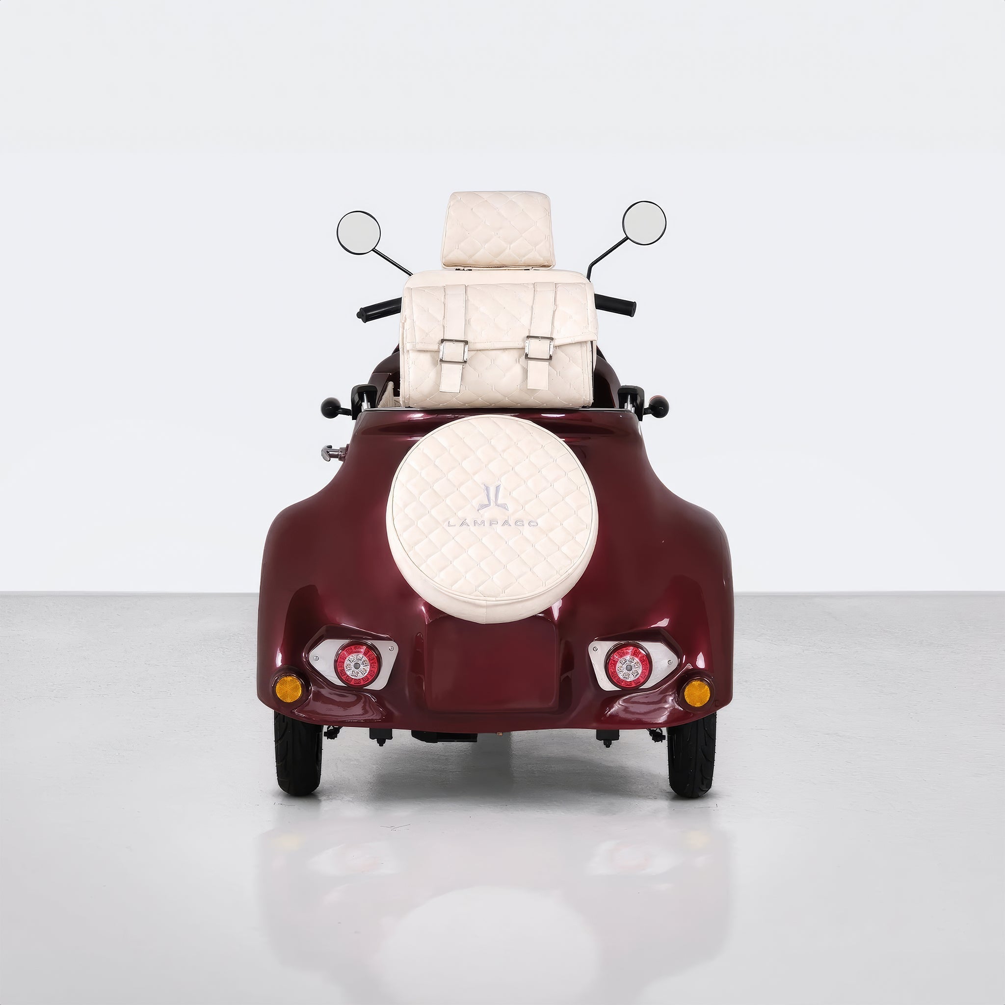 Elektrikli Moped | Volcano Red