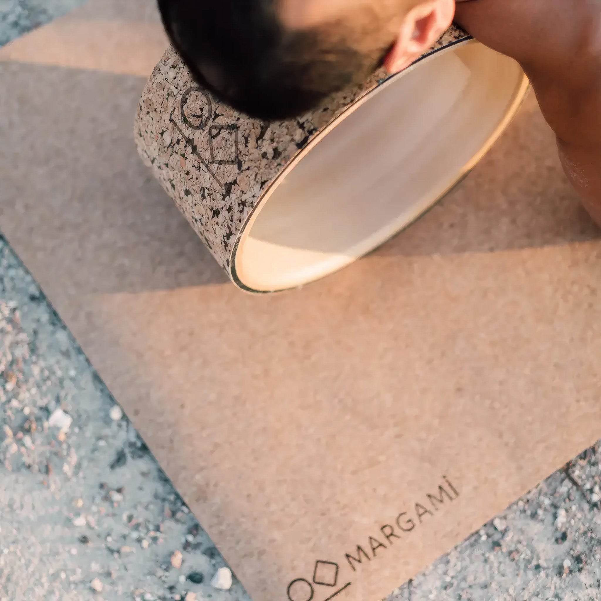 Doğal & Kaydırmaz Mantar Yoga Matı | Comfort