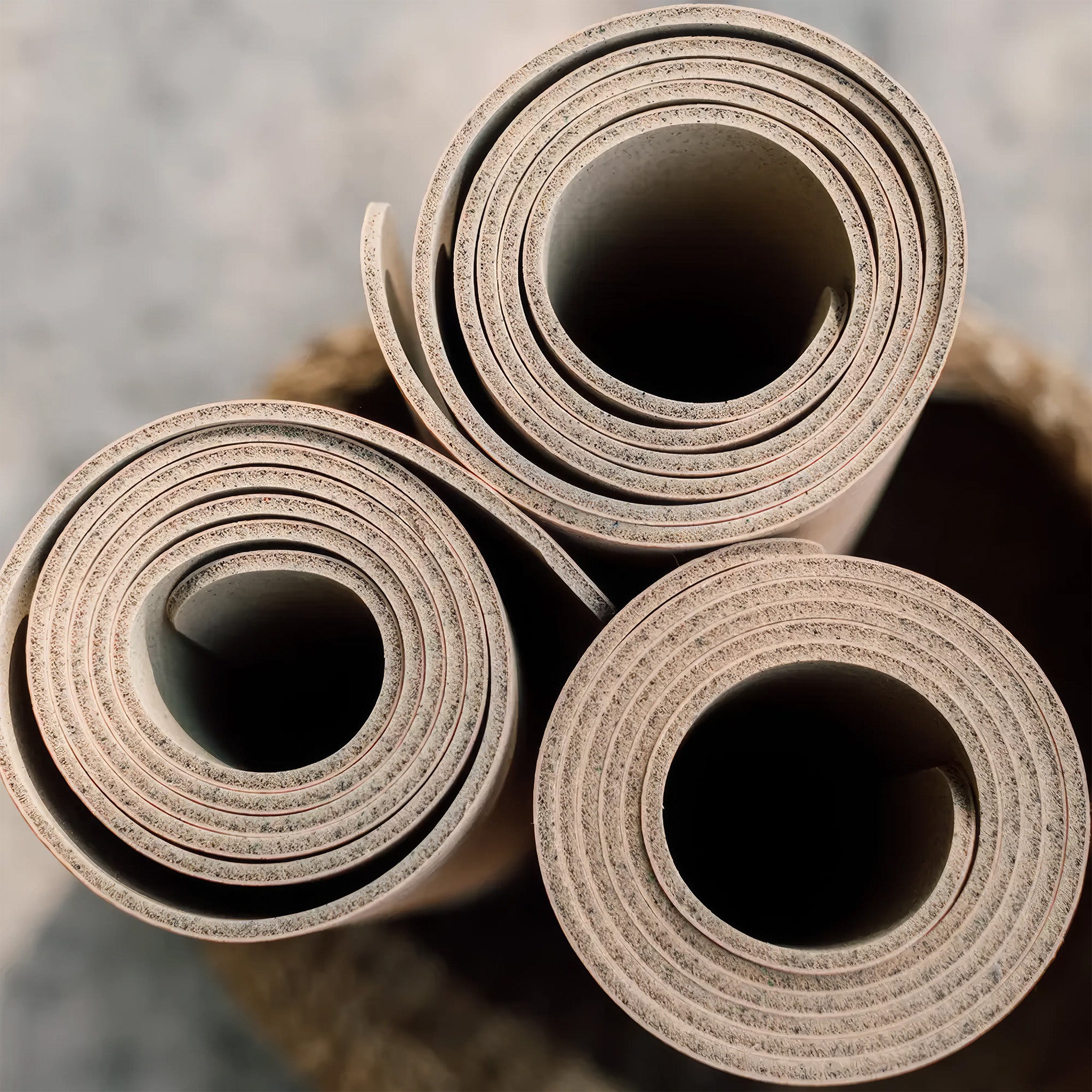 Doğal & Kaydırmaz Mantar Yoga Matı | Comfort