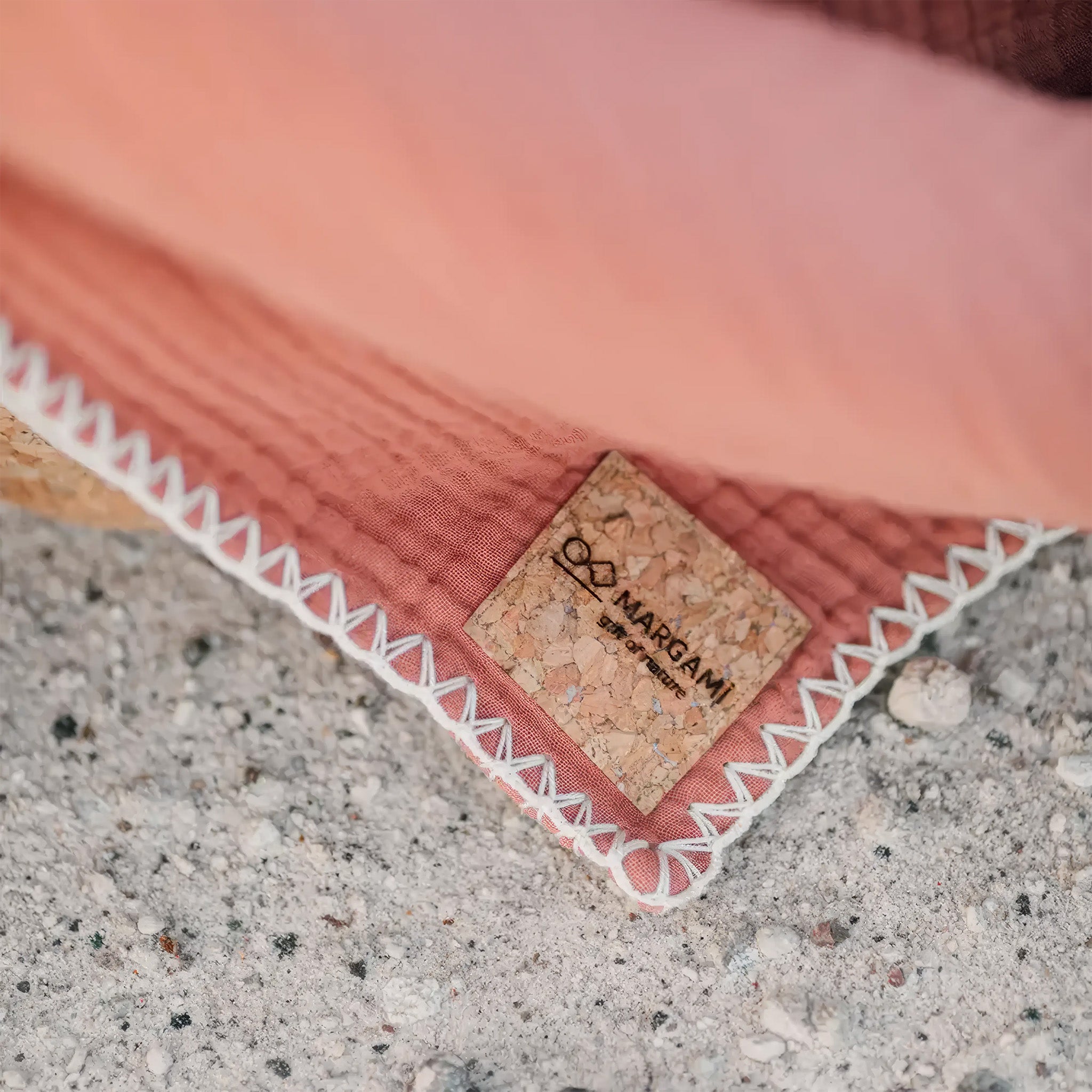 Pamuklu Yoga ve Meditasyon Battaniyesi | Terracota