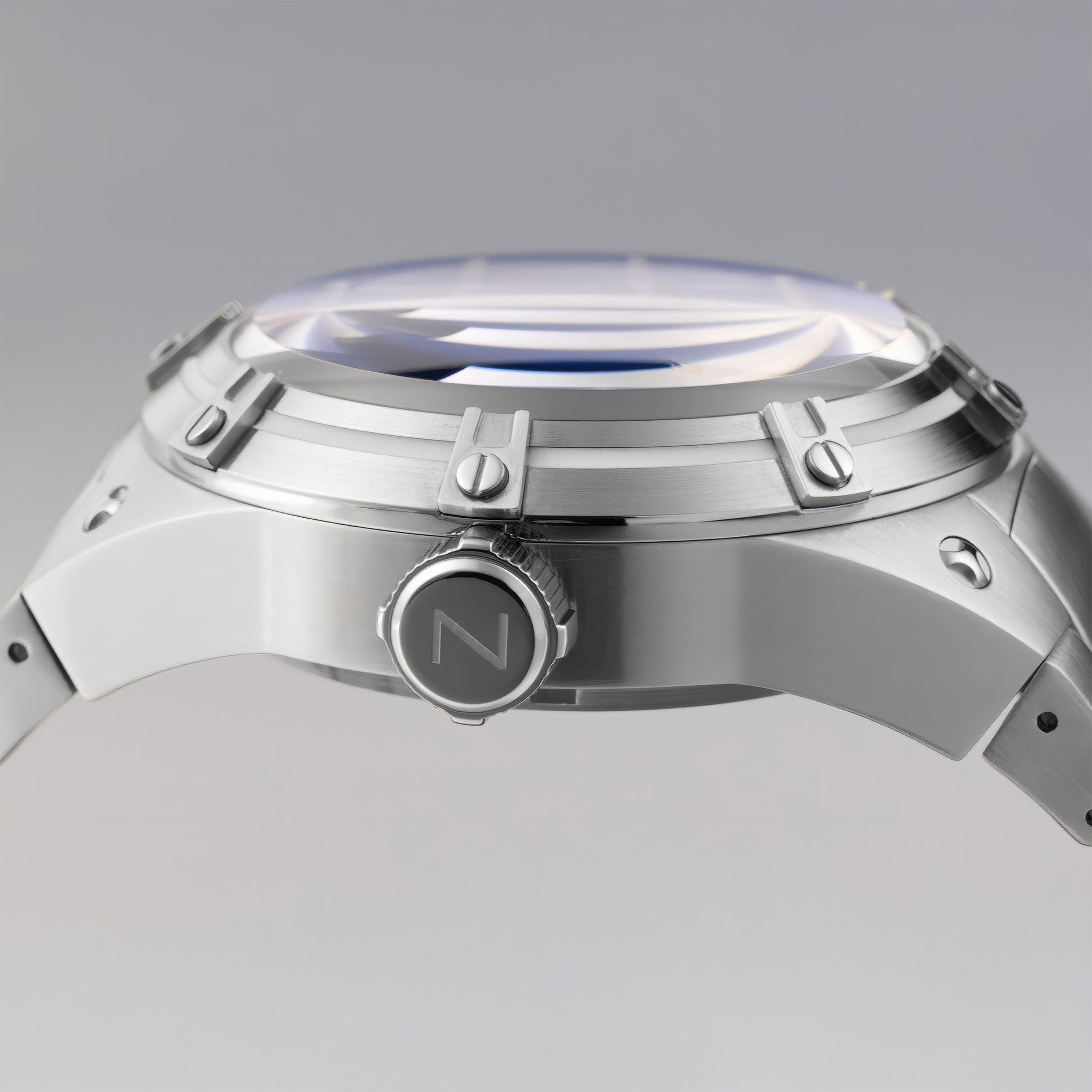 Nubeo Galileo Automatic NASA Limited Edition Kol Saati | Earth Blue