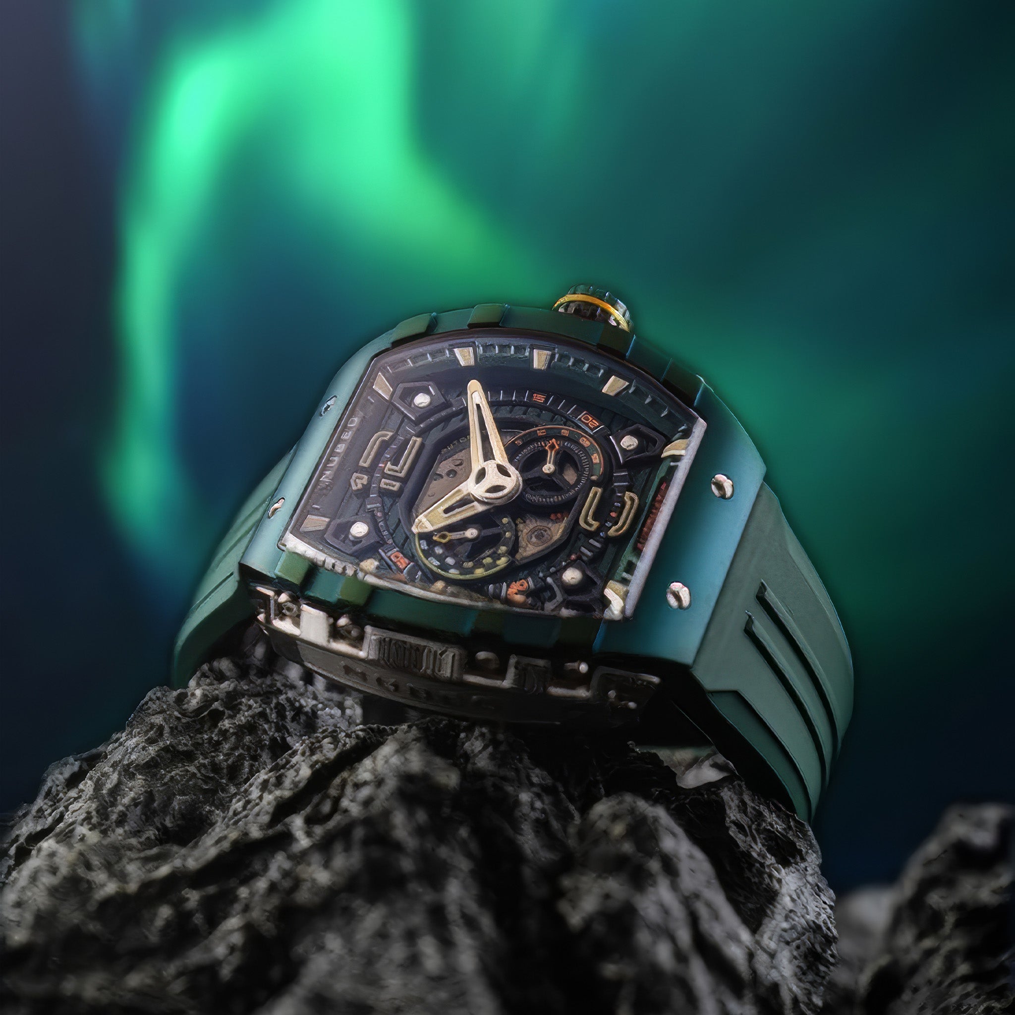 Magellan 24H Automatic Kol Saati | Dark Green